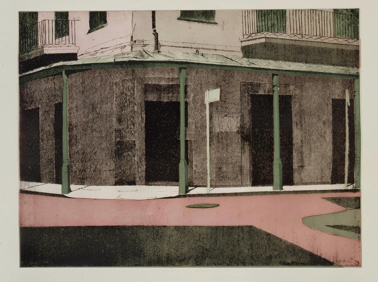 Dean Mitchell, Hot In The Shade, Music, Deep Rivers In My Soul, Etching