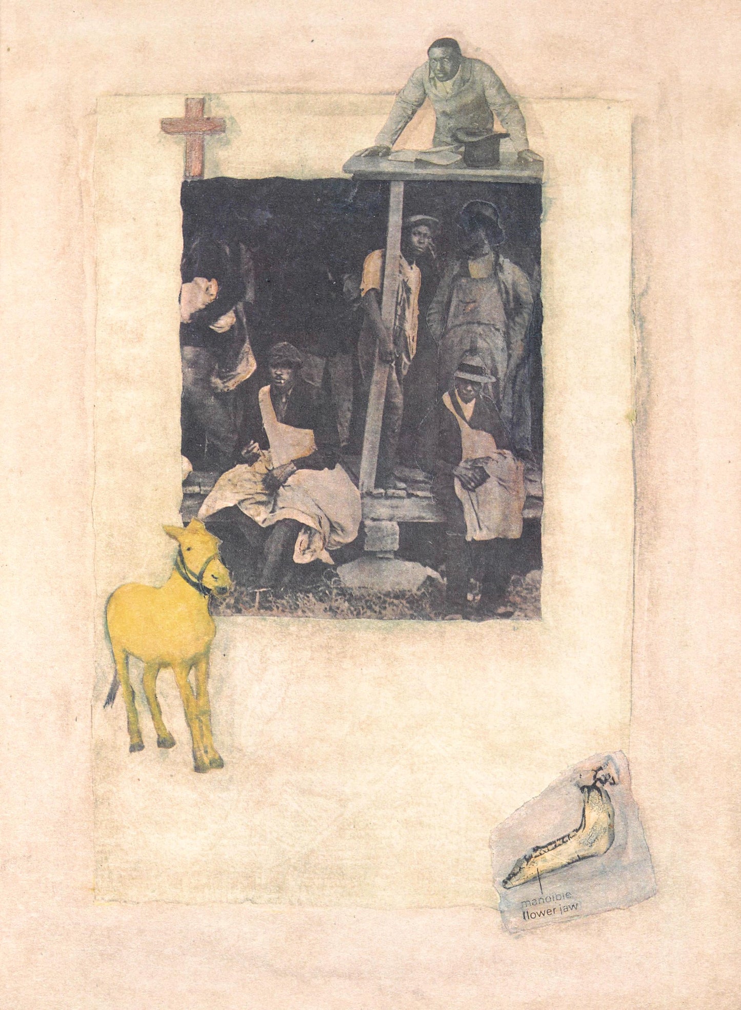 Betye Saar, The Bone Of Contention, Bookmarks In The Pages Of Life, Silkscreen