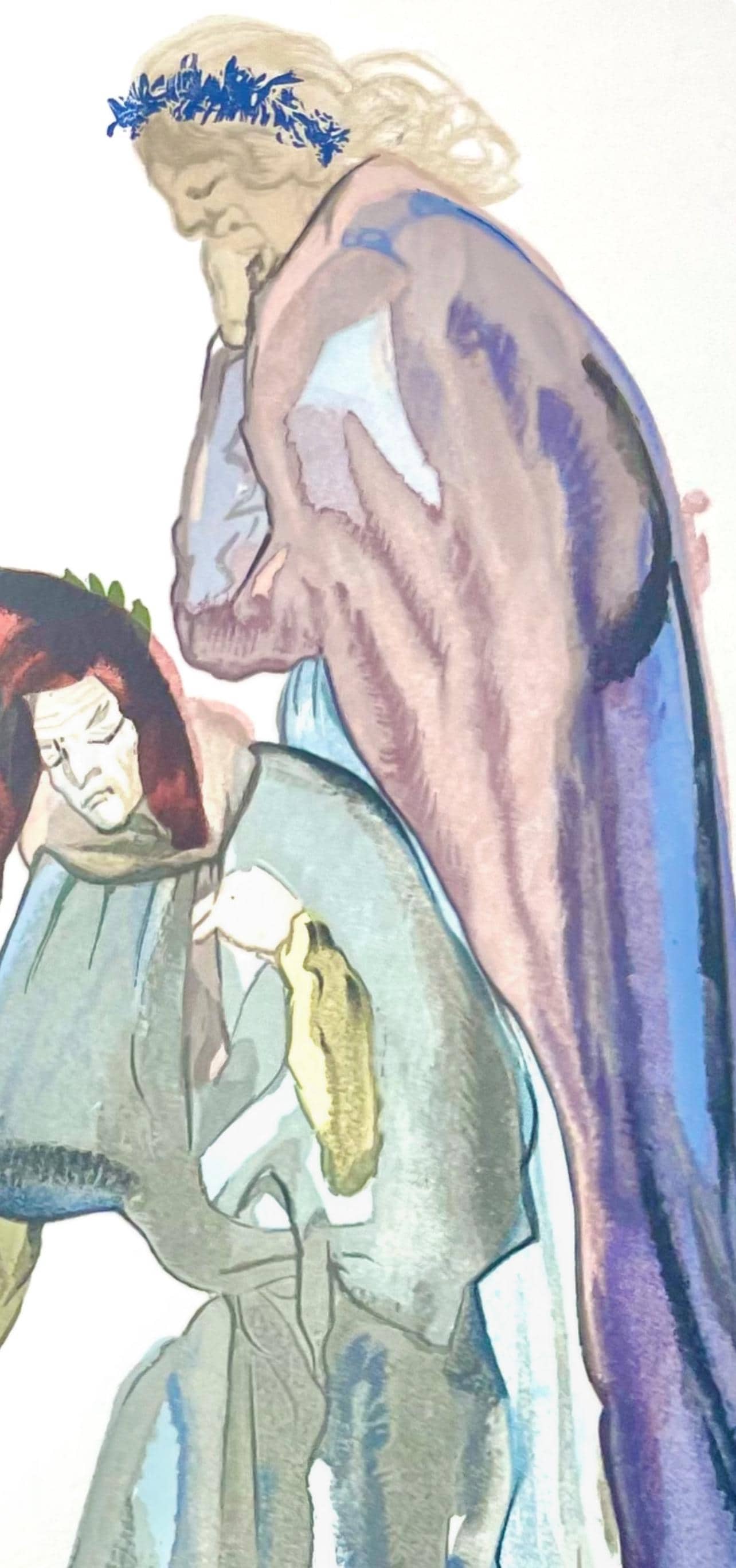 Salvador Dali, Hlle Xxxii (Field 189-200; Michler/Lpsinger 1039-1138), Die Gttliche Komdie, Signed,