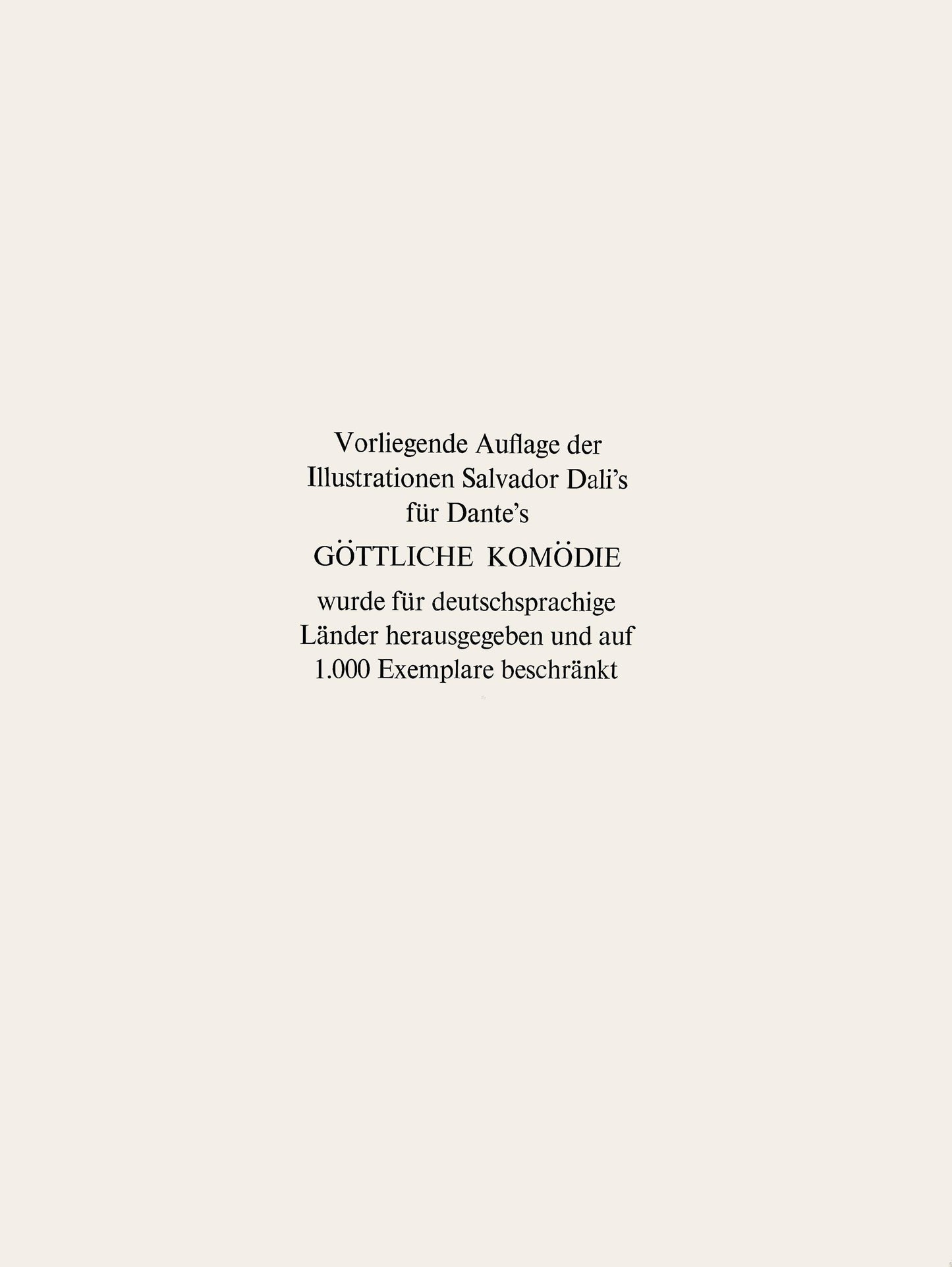 Salvador Dali, Paradies Xivii (Field 189-200; Michler/Lpsinger 1039-1138), Die Gttliche Komdie,