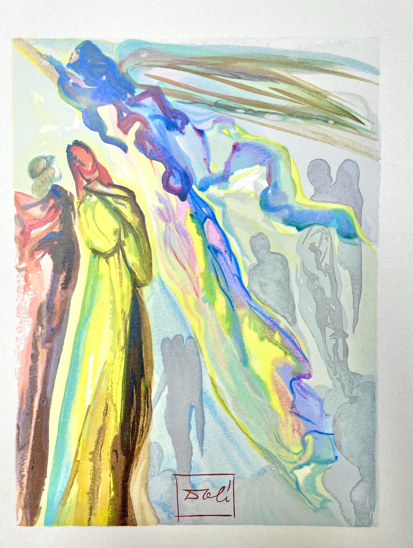 Salvador Dali, Paradies Xivii (Field 189-200; Michler/Lpsinger 1039-1138), Die Gttliche Komdie,