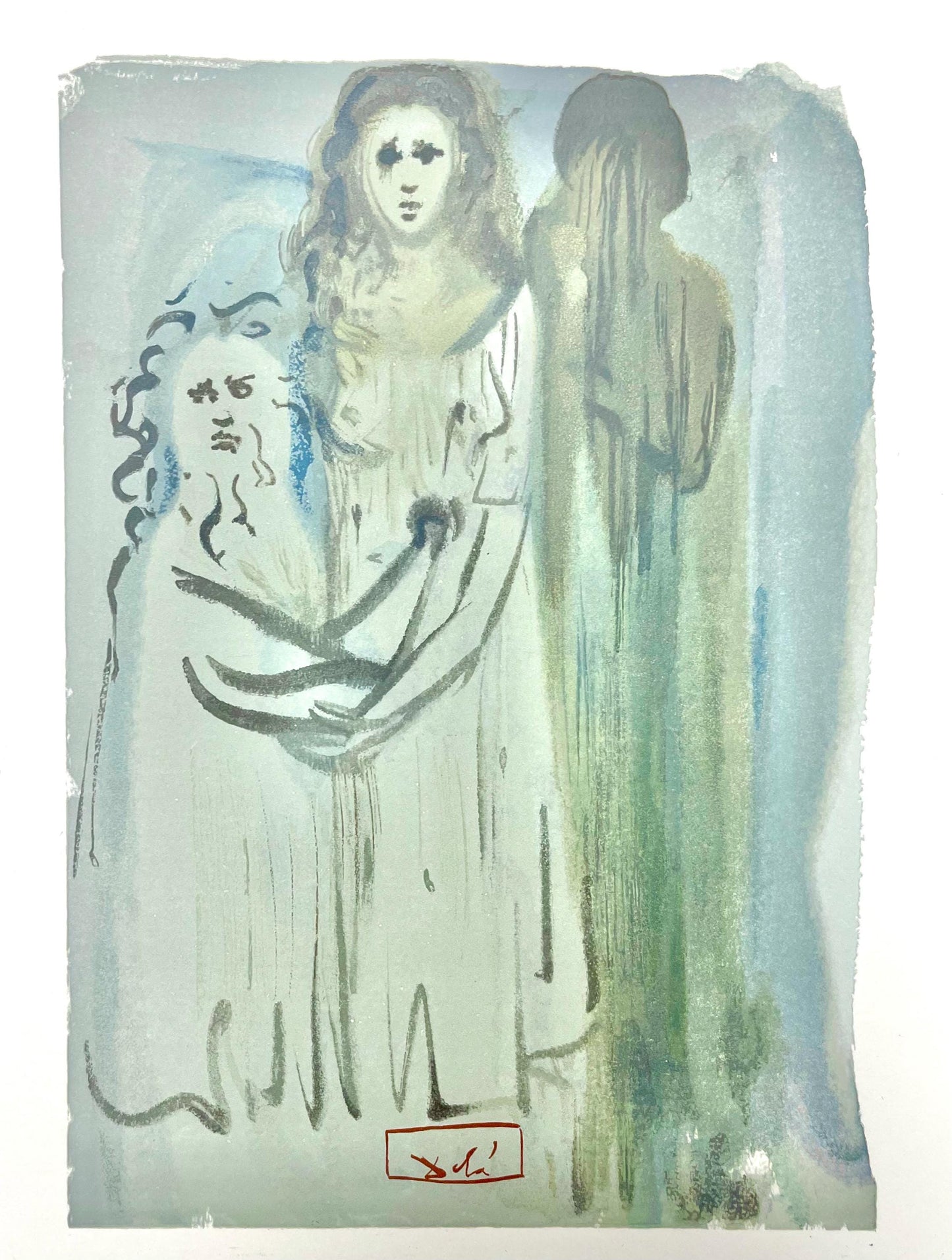 Salvador Dali, Fegefeuer Xvi (Field 189-200; Michler/Lpsinger 1039-1138), Die Gttliche Komdie,