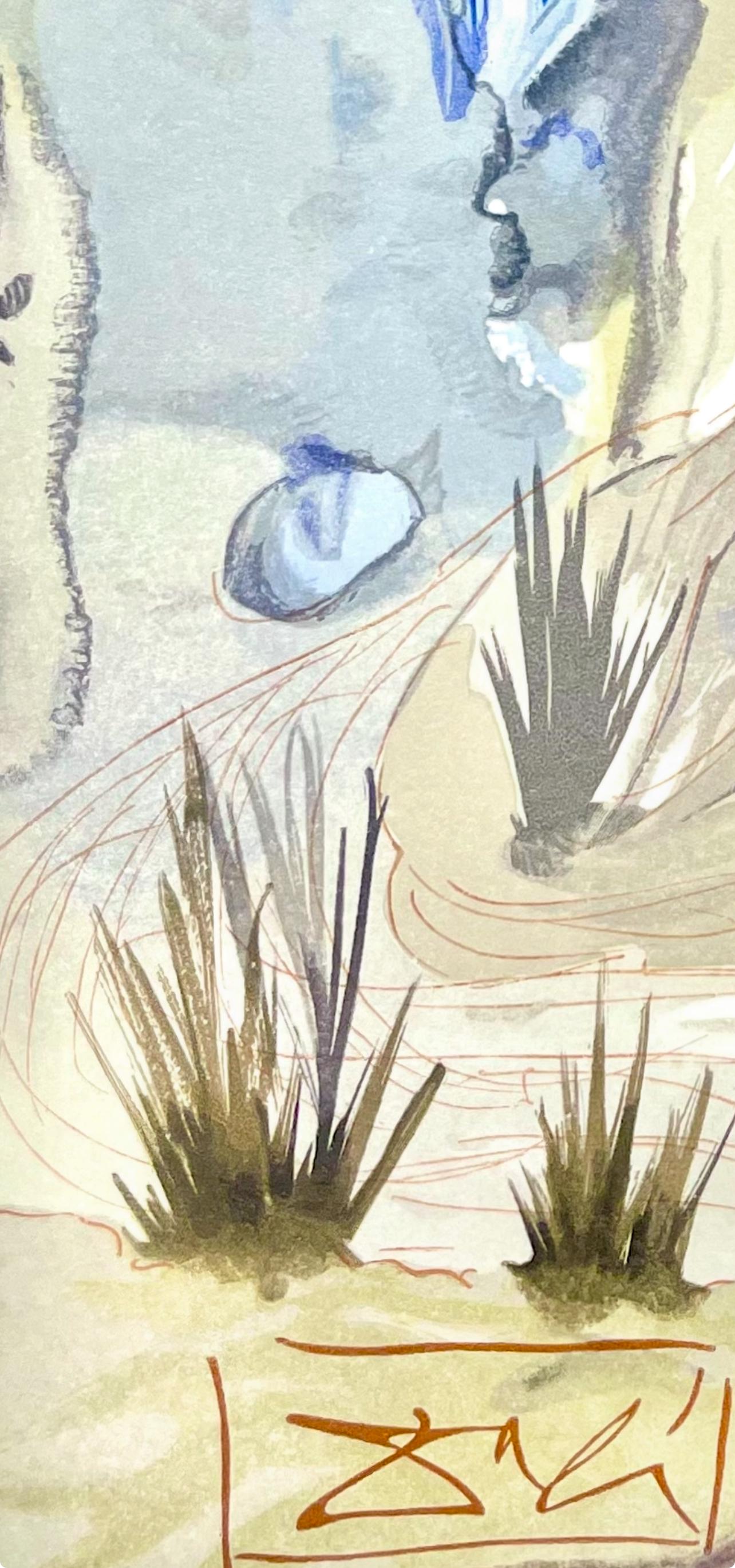 Salvador Dali, Fegefeuer Xxviii (Field 189-200; Michler/Lpsinger 1039-1138), Die Gttliche Komdie,