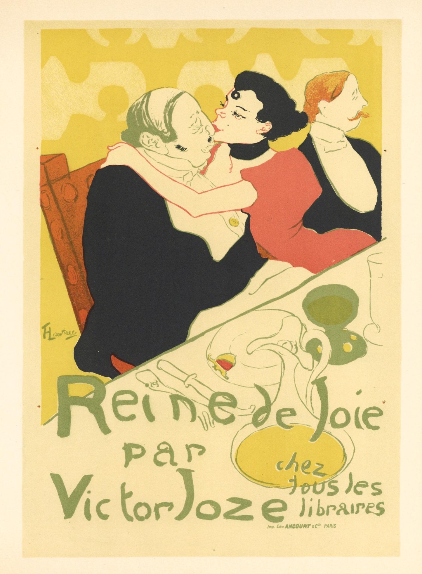 Henri De Toulouse-Lautrec, Reine De Joie, Les Affiches De Toulouse-Lautrec, Lithograph