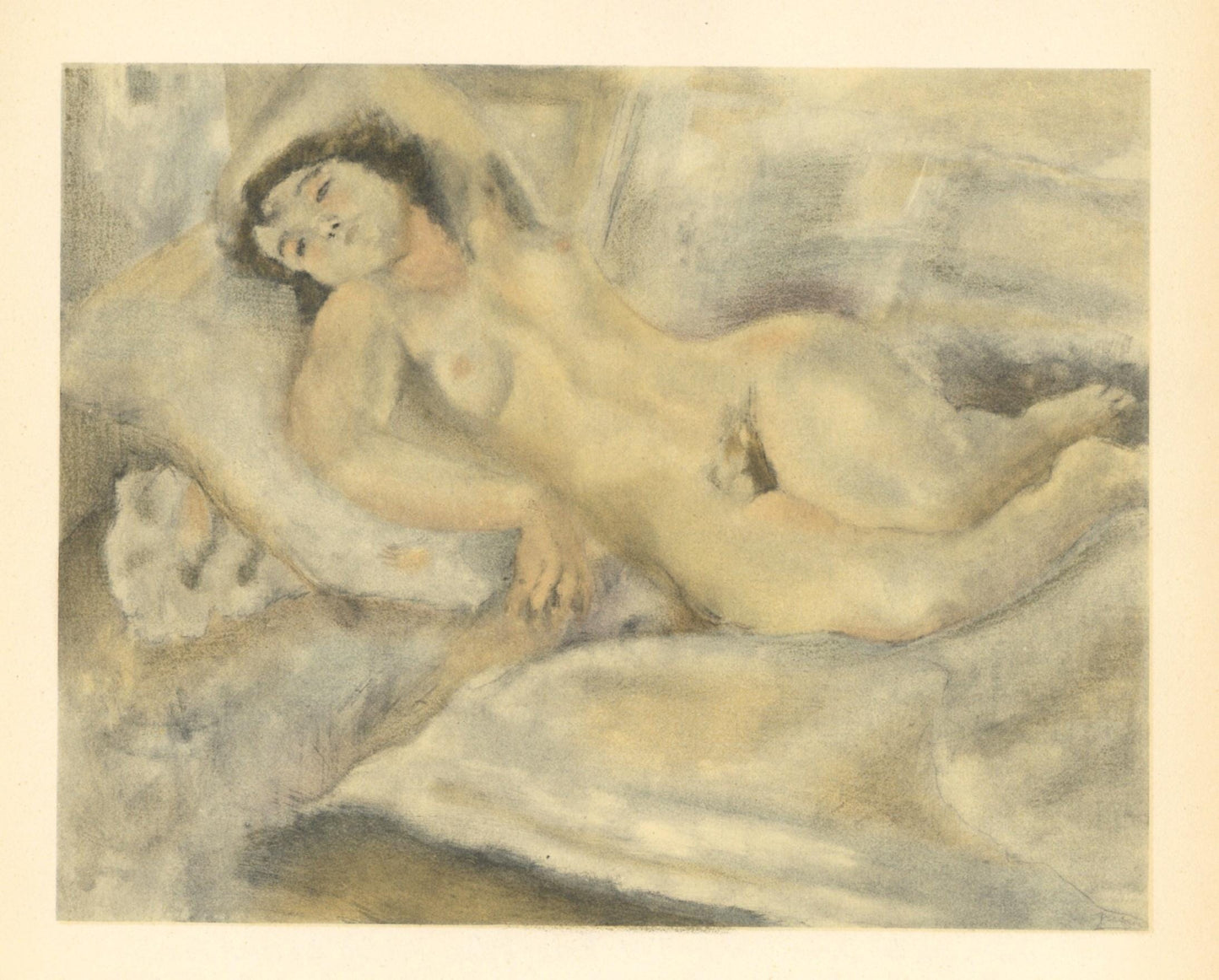 Jules Pascin, Manolita, Pascin, Lithograph