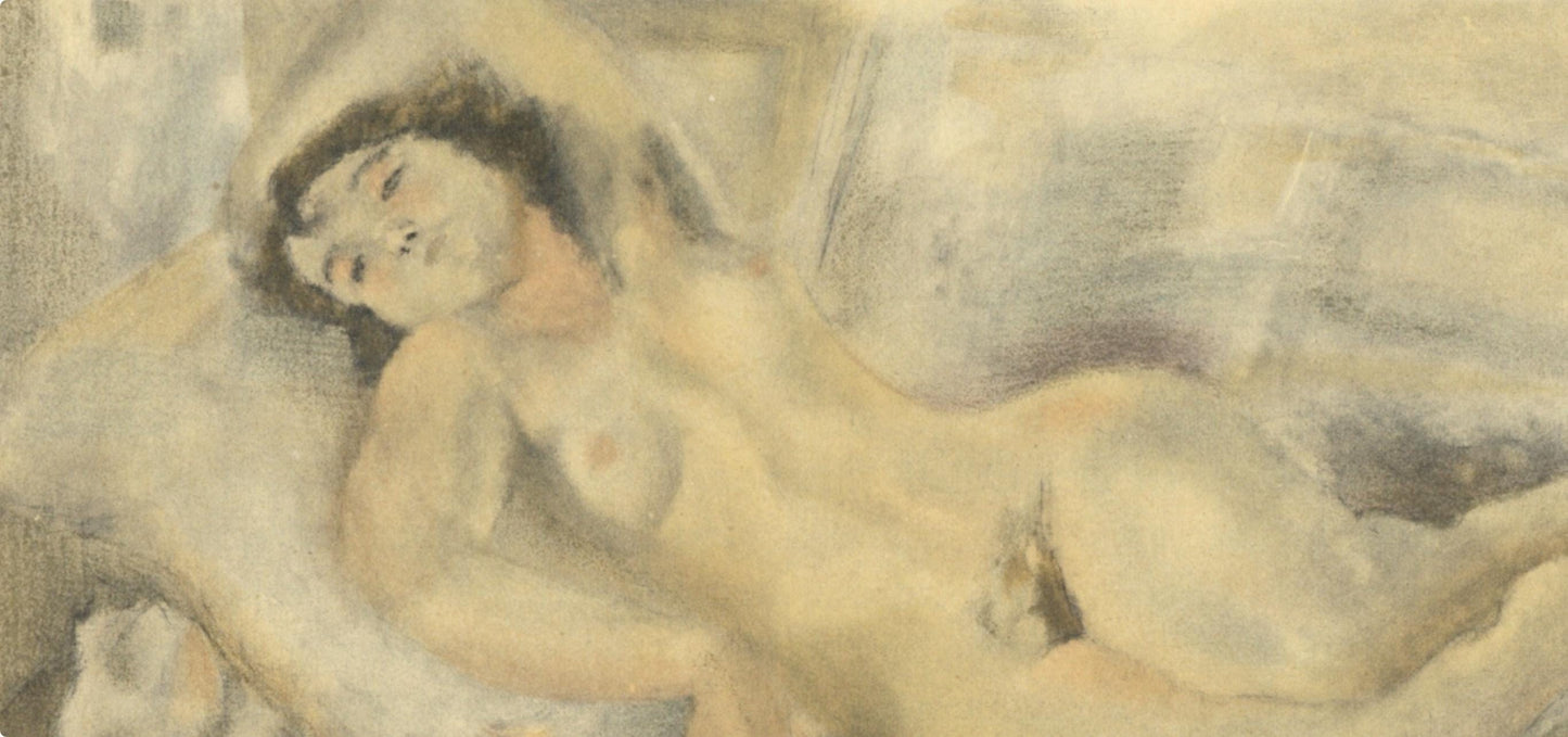 Jules Pascin, Manolita, Pascin, Lithograph