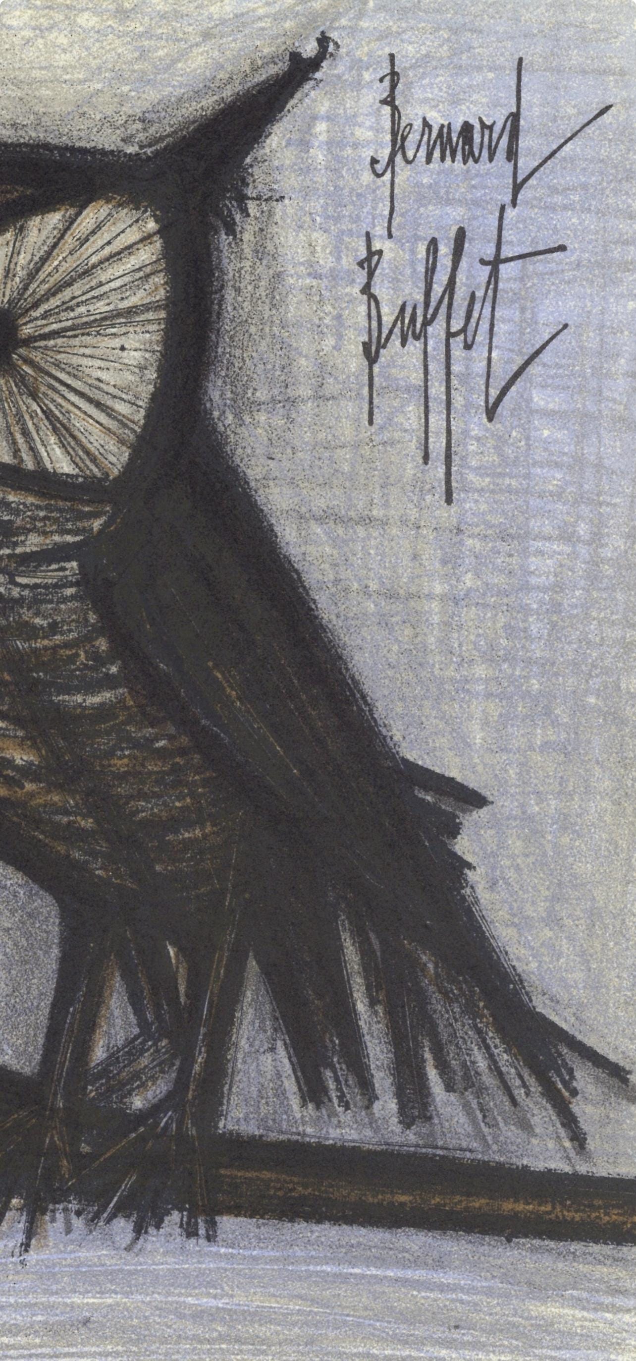 Bernard Buffet, Le Petit Hibou, Lithographs 1952-1966, Lithograph