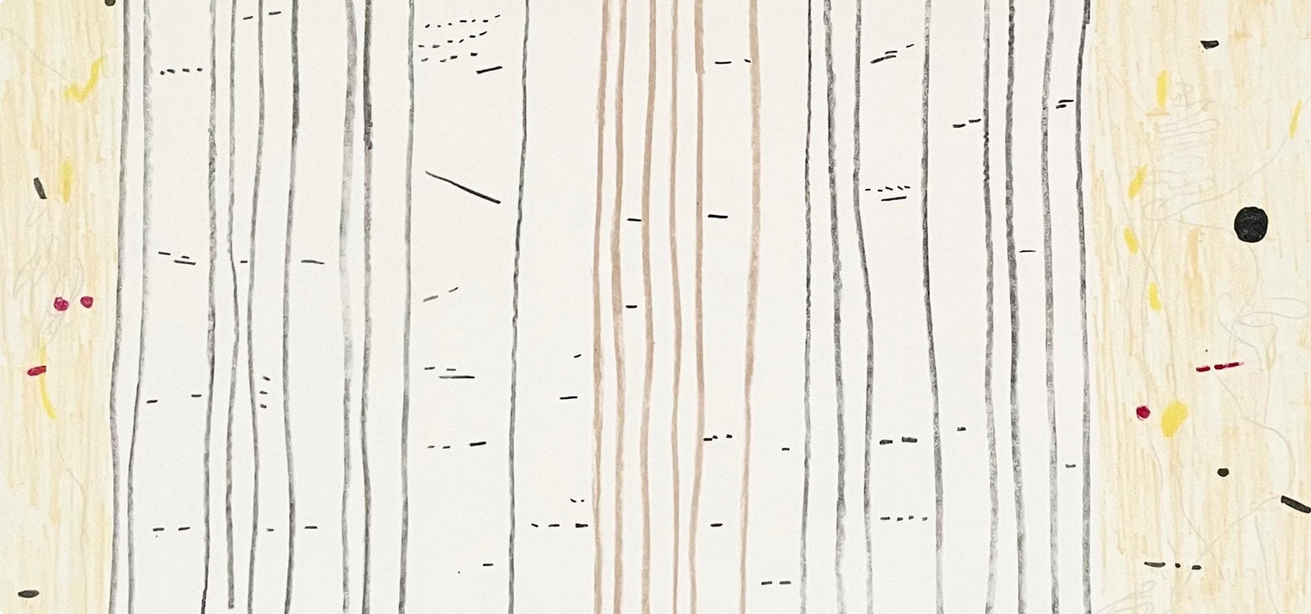 Gene Davis, Yellow Jack, Lithograph
