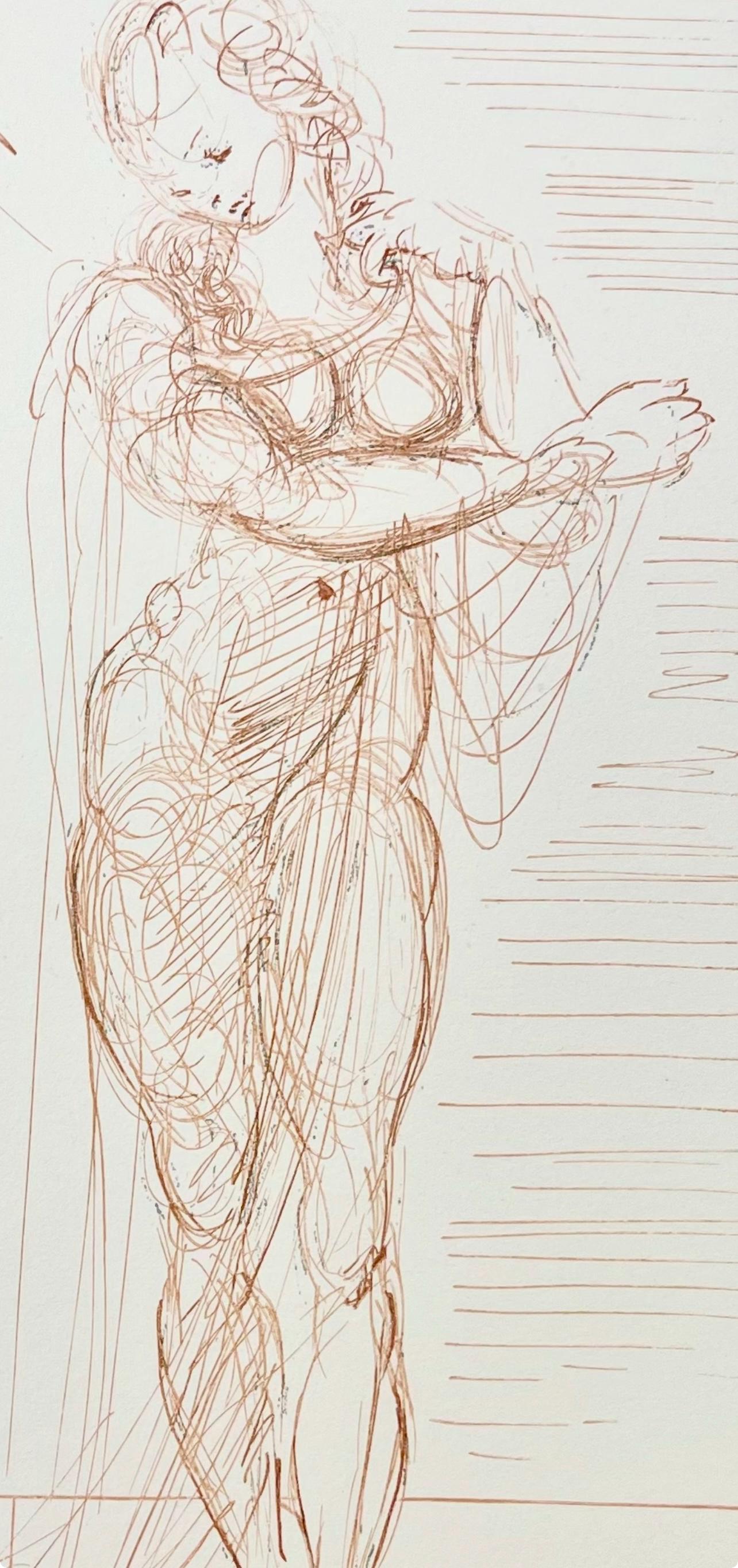 Salvador Dali, Hlle Ii (Michler/Lpsinger 1039-1138; Field 189-200), Die Gttliche Komdie, Signed,