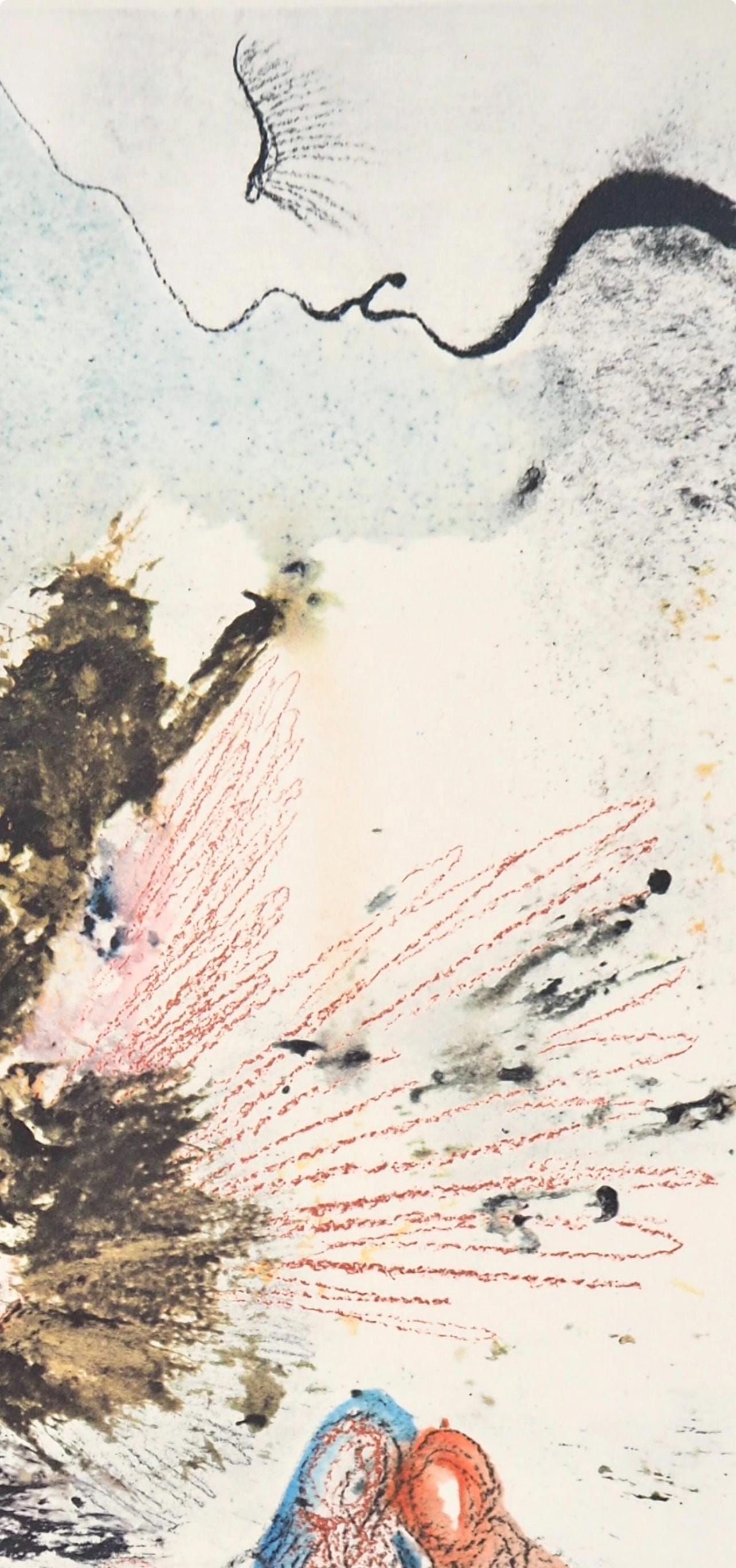 Salvador Dali, Composition (Michler/Lpsinger 1600; Field 69-3), Biblia Sacra, Lithograph