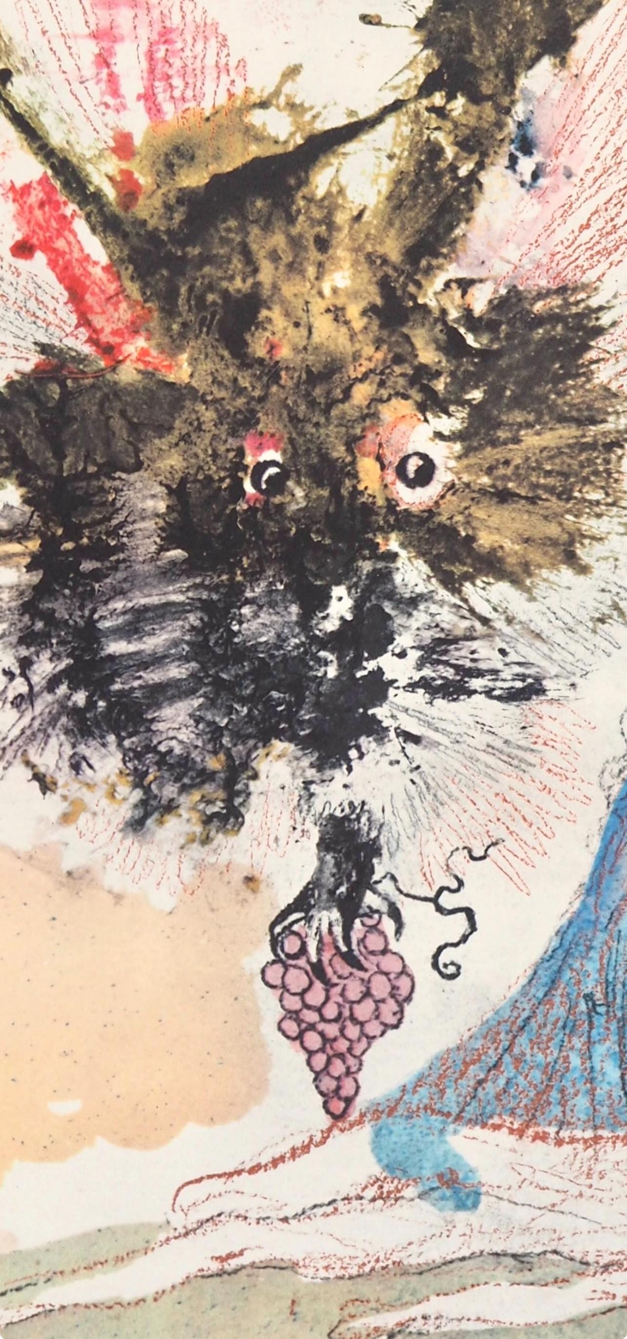 Salvador Dali, Composition (Michler/Lpsinger 1600; Field 69-3), Biblia Sacra, Lithograph
