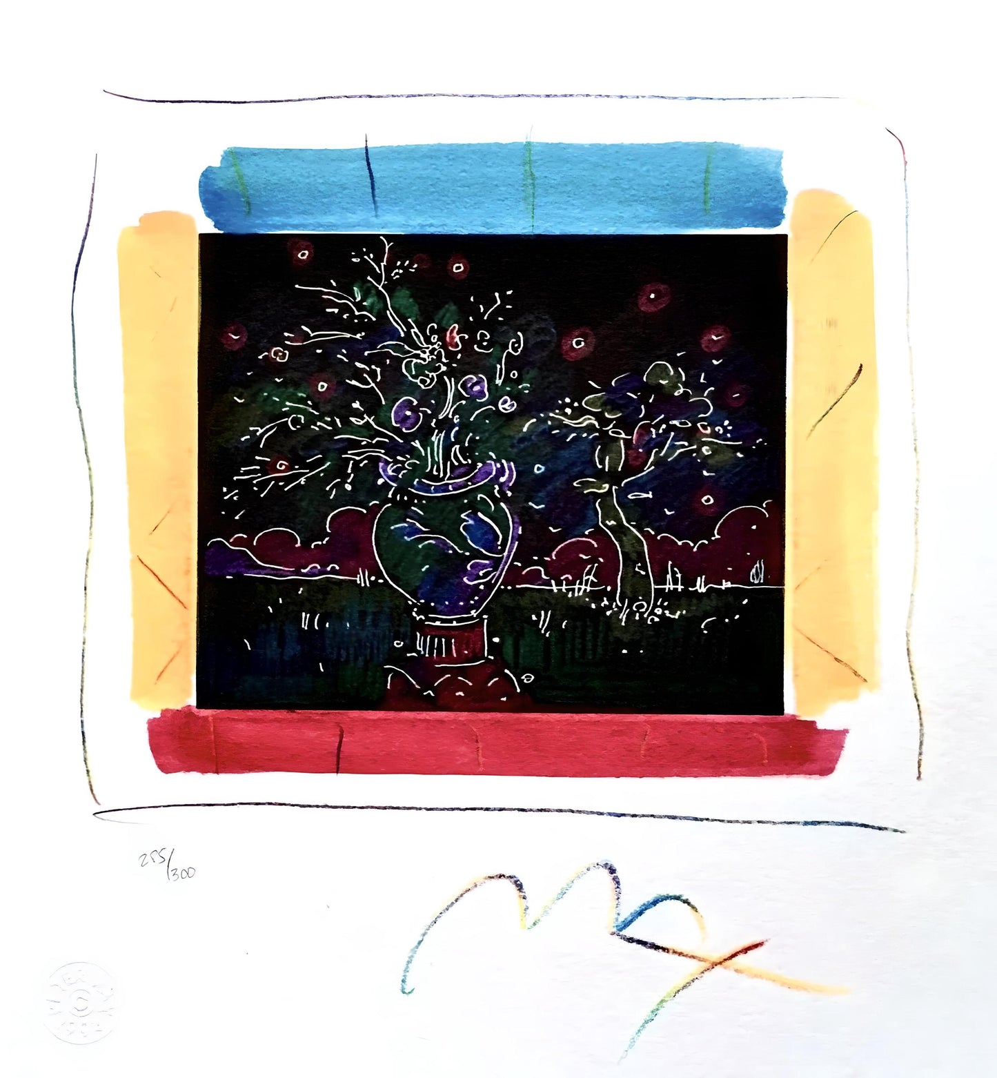 Peter Max, Dream I: The Blossoming, Hand Signed, Official Lithograph