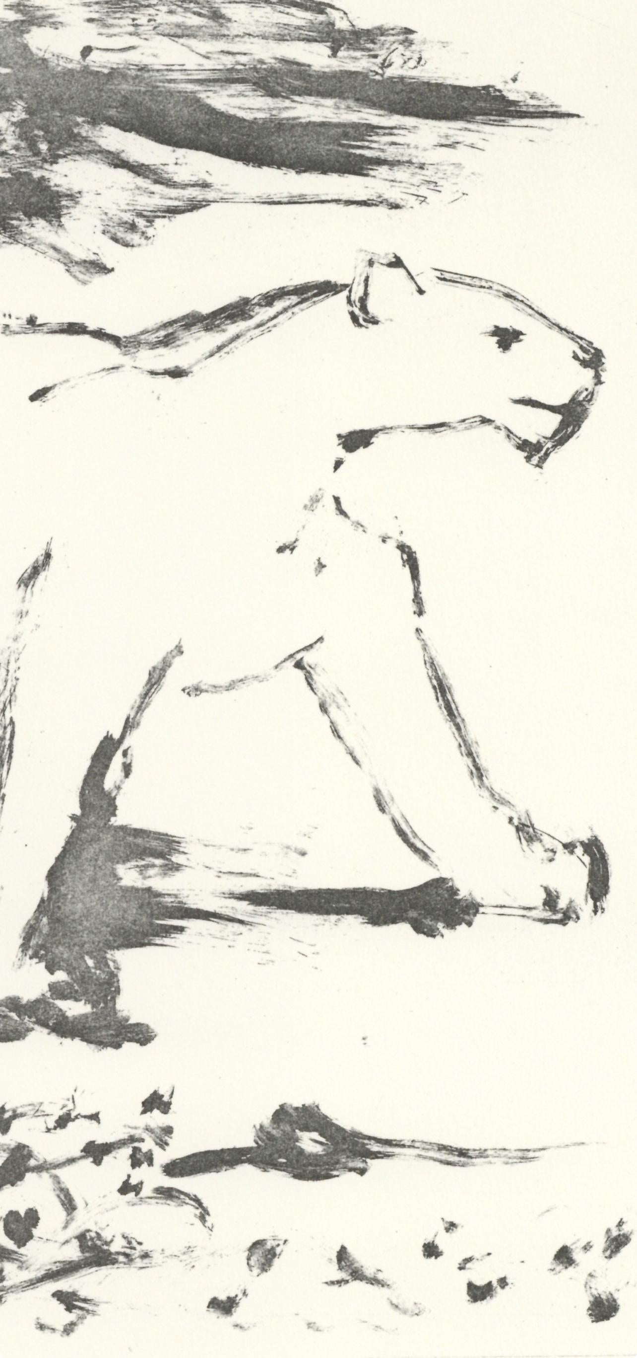 Pablo Picasso, La Lionne (The Lioness) (Orozco P.82), Histoire Naturelle, Lithograph