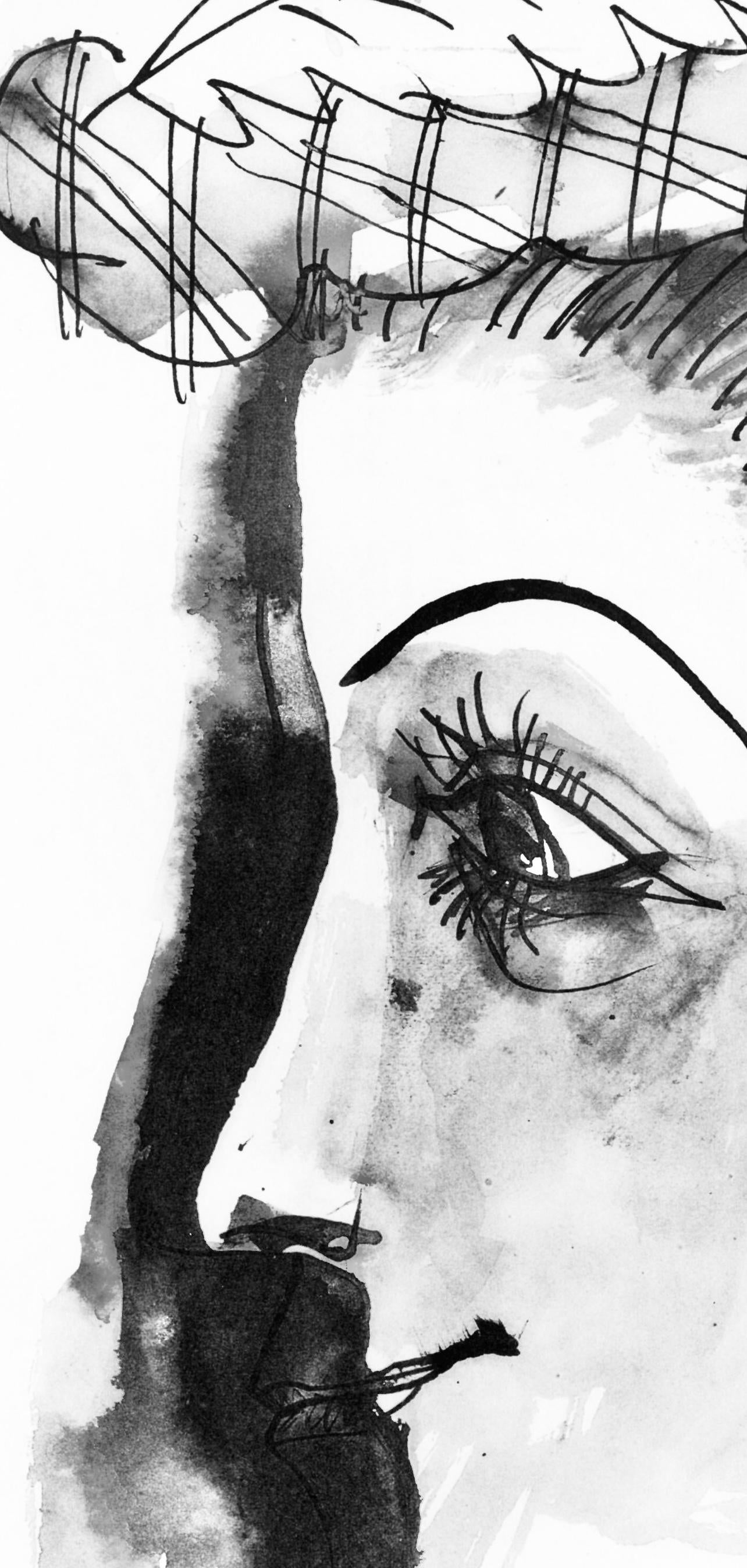 Pablo Picasso, Profil De Jeune Fille En Chapeau (Cramer 84; J./S. 77), 40 Dessins De Picasso En