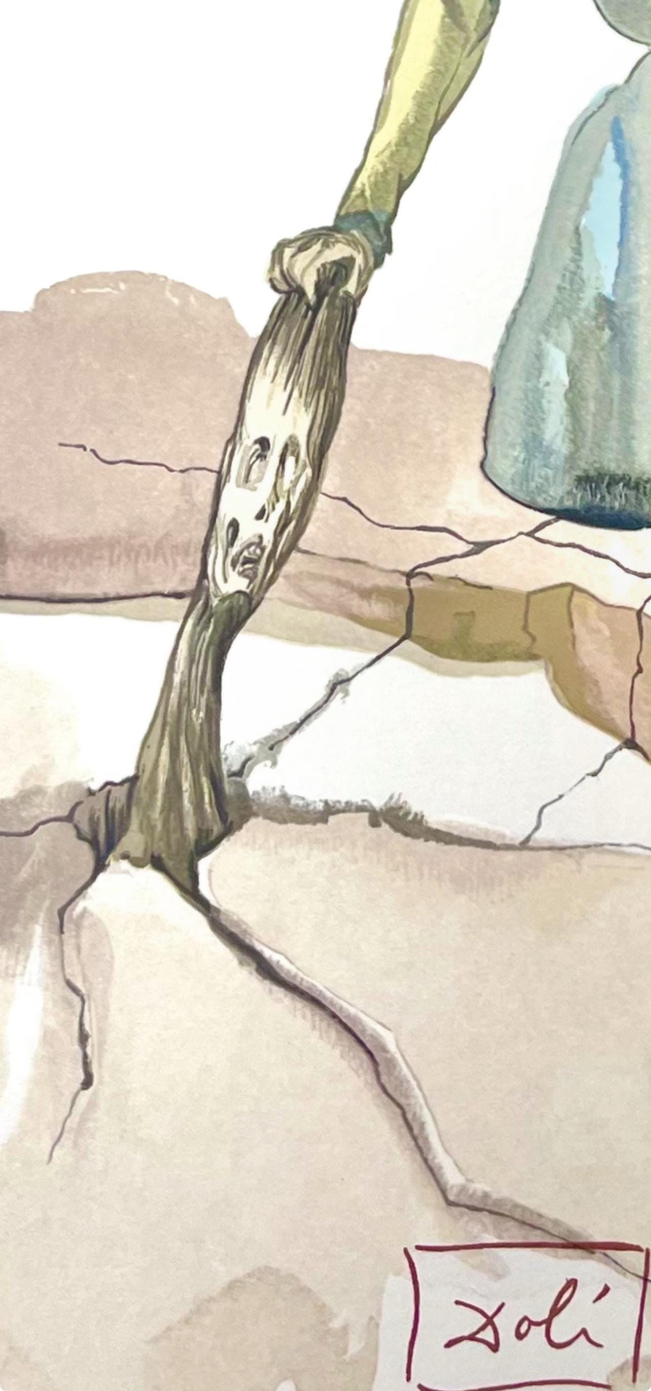Salvador Dali, Hlle Xxxii (Michler/Lpsinger 1039-1138; Field 189-200), Die Gttliche Komdie, Signed,
