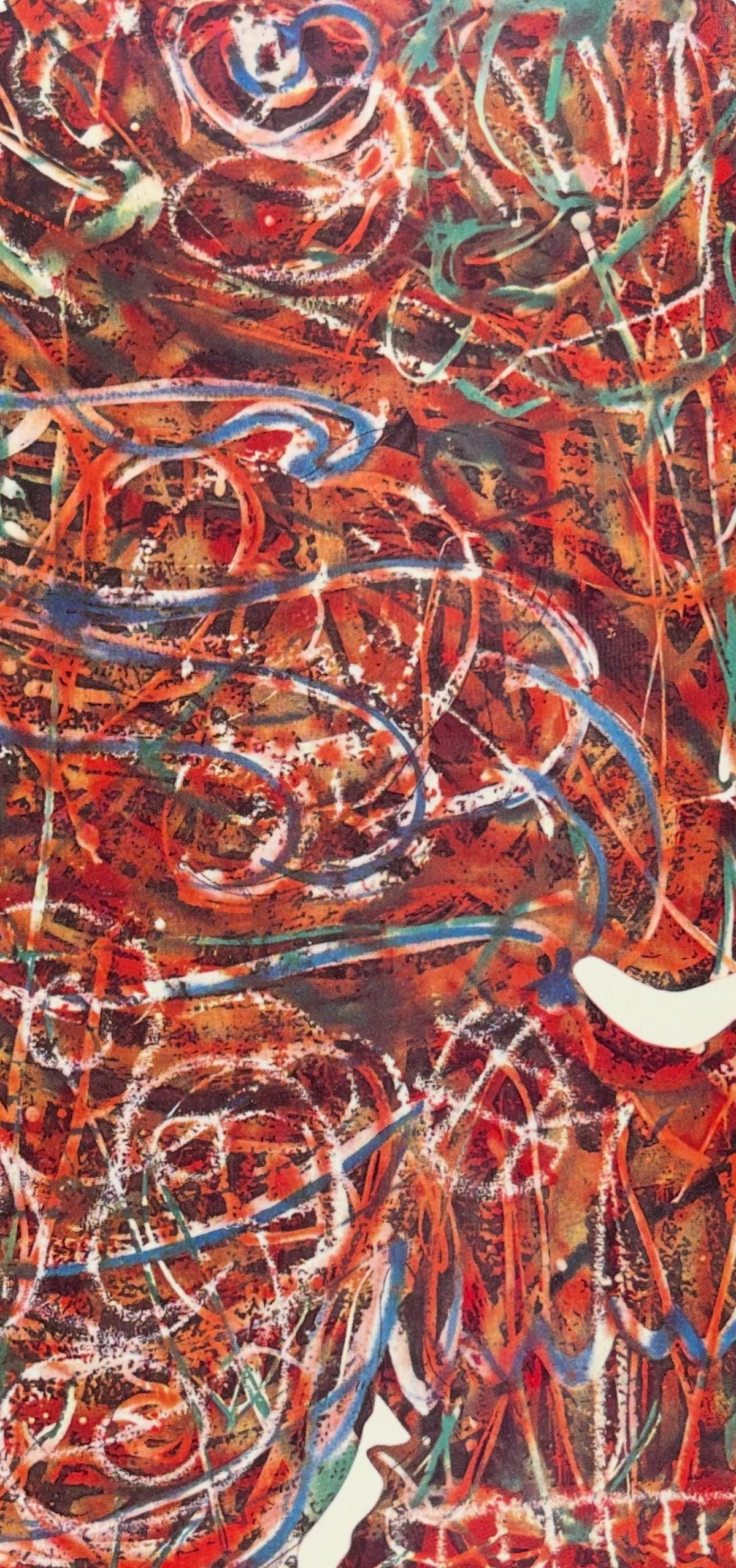 Collotype - Alfonso Ossorio - Composition - Peintures initiatiques d'Alfonso Ossorio
