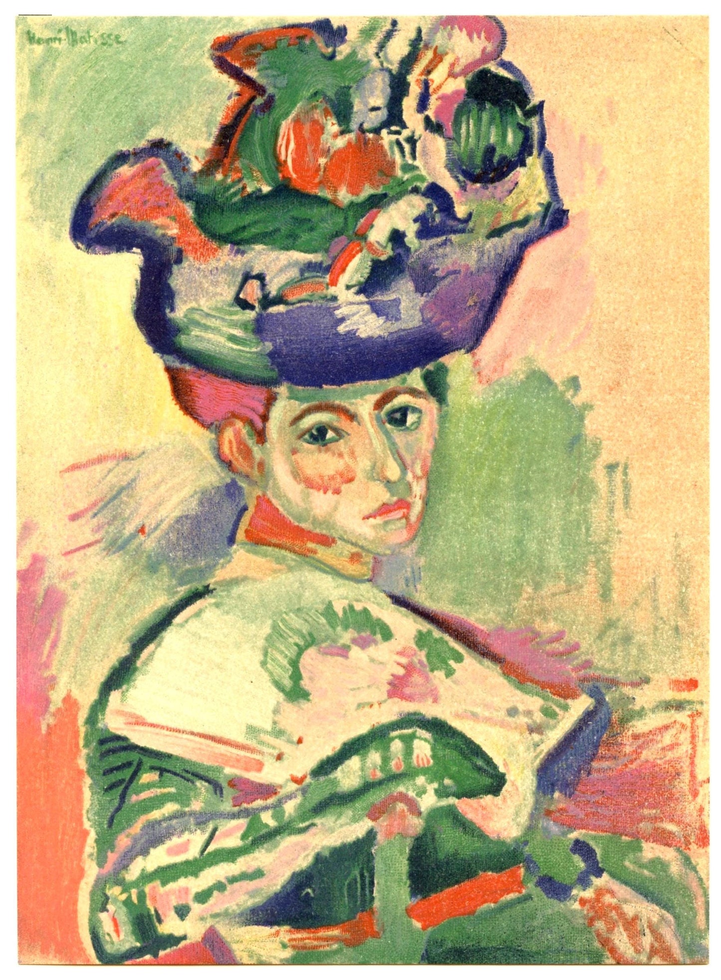 Henri Matisse, Madame Matisse, Portraits Par Henri Matisse, Lithograph
