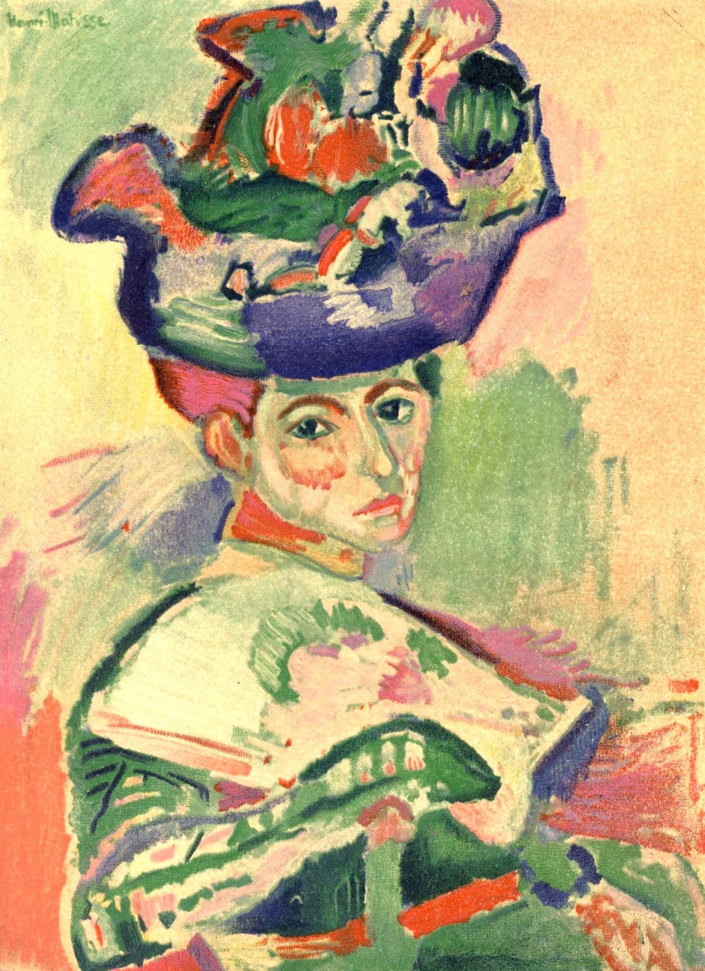 Henri Matisse, Madame Matisse, Portraits Par Henri Matisse, Lithograph