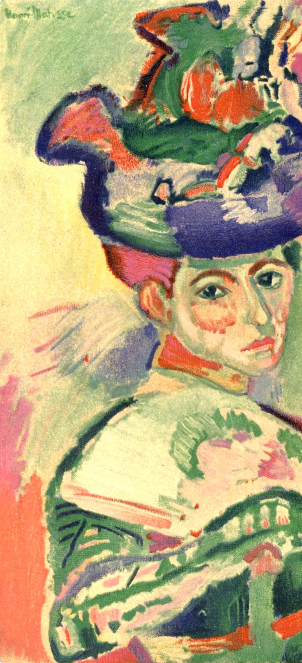 Henri Matisse, Madame Matisse, Portraits Par Henri Matisse, Lithograph