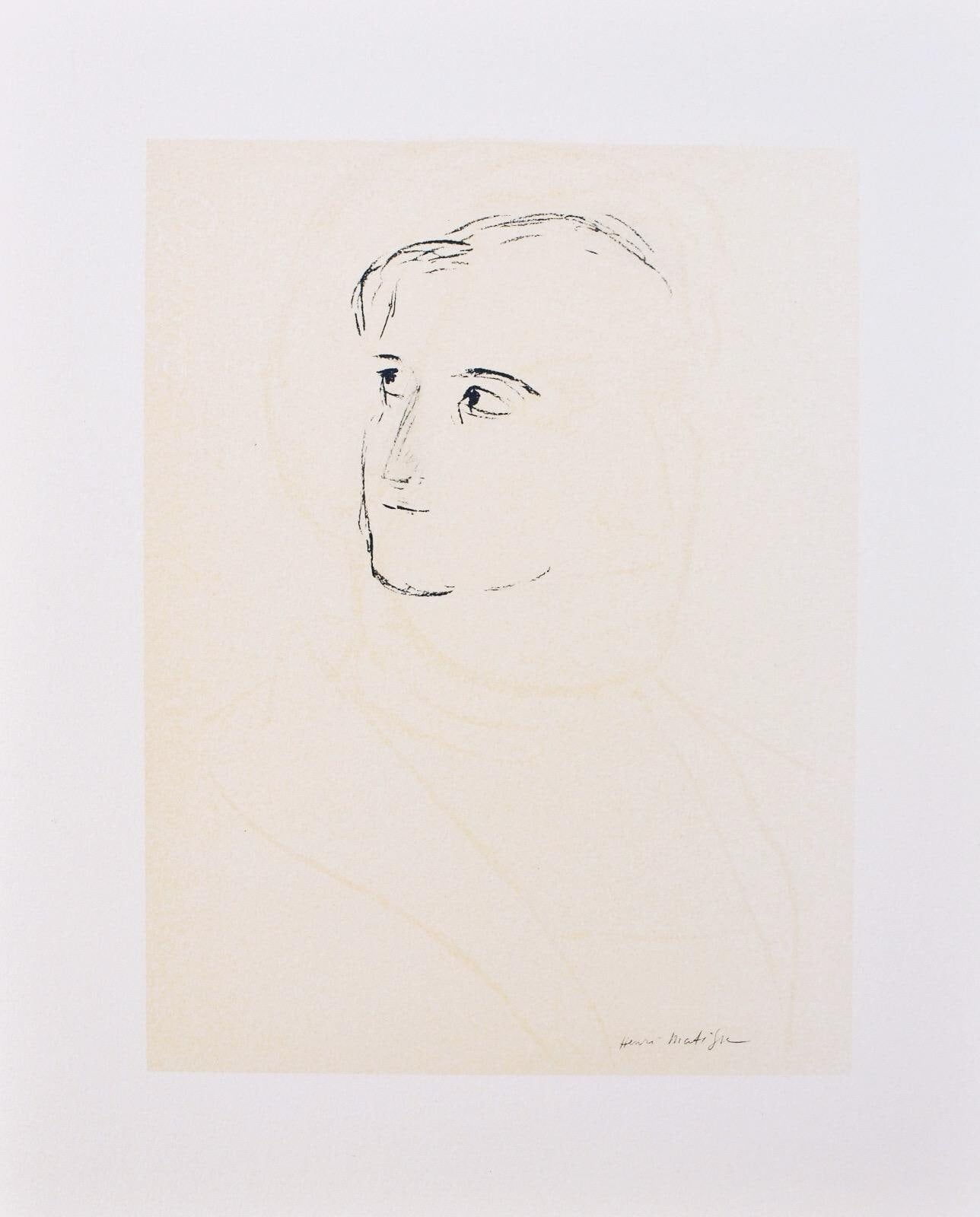 Henri Matisse, Mademoiselle Etta Cone, Portraits Par Henri Matisse, Hliogravure