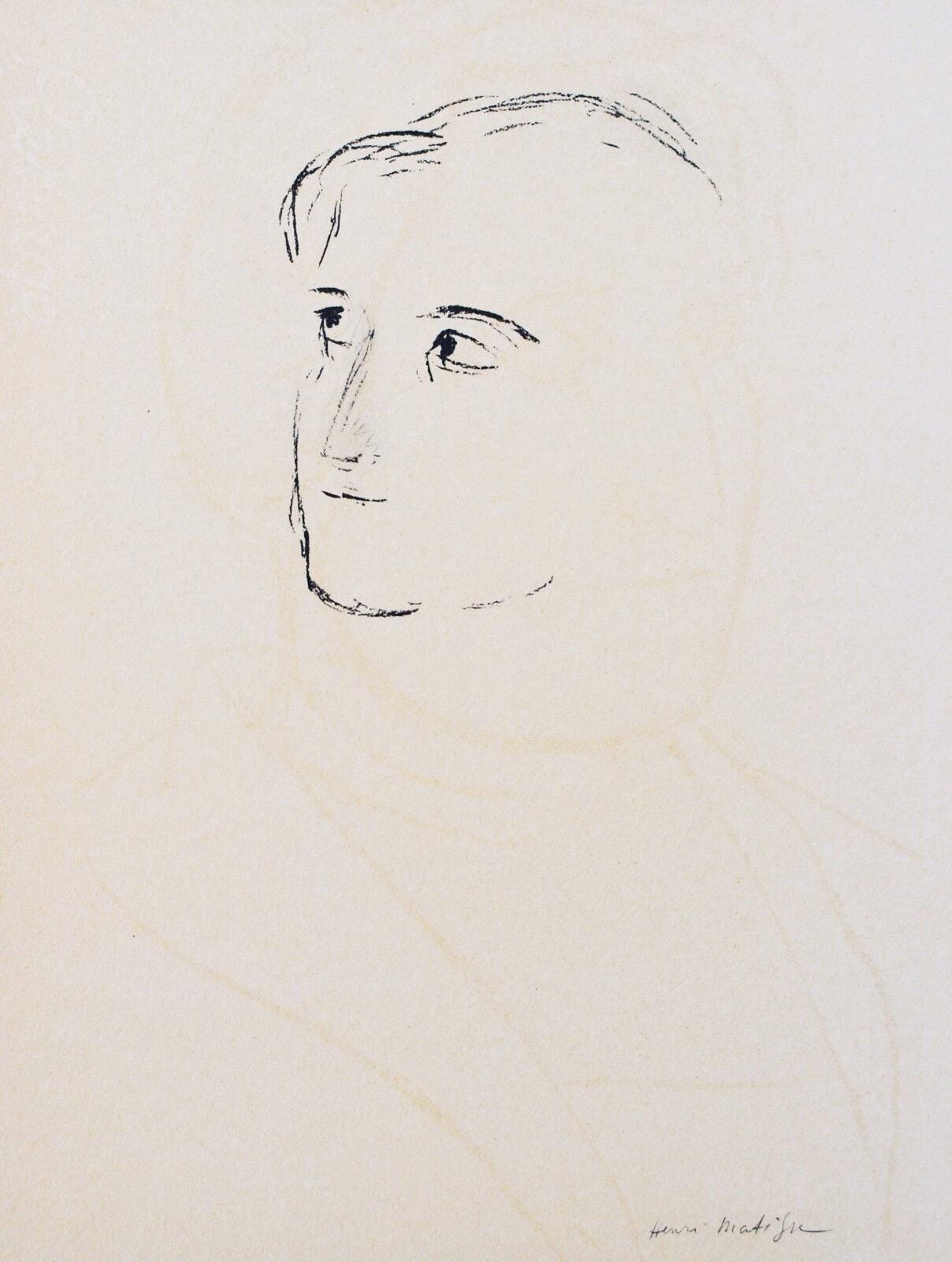 Henri Matisse, Mademoiselle Etta Cone, Portraits Par Henri Matisse, Hliogravure