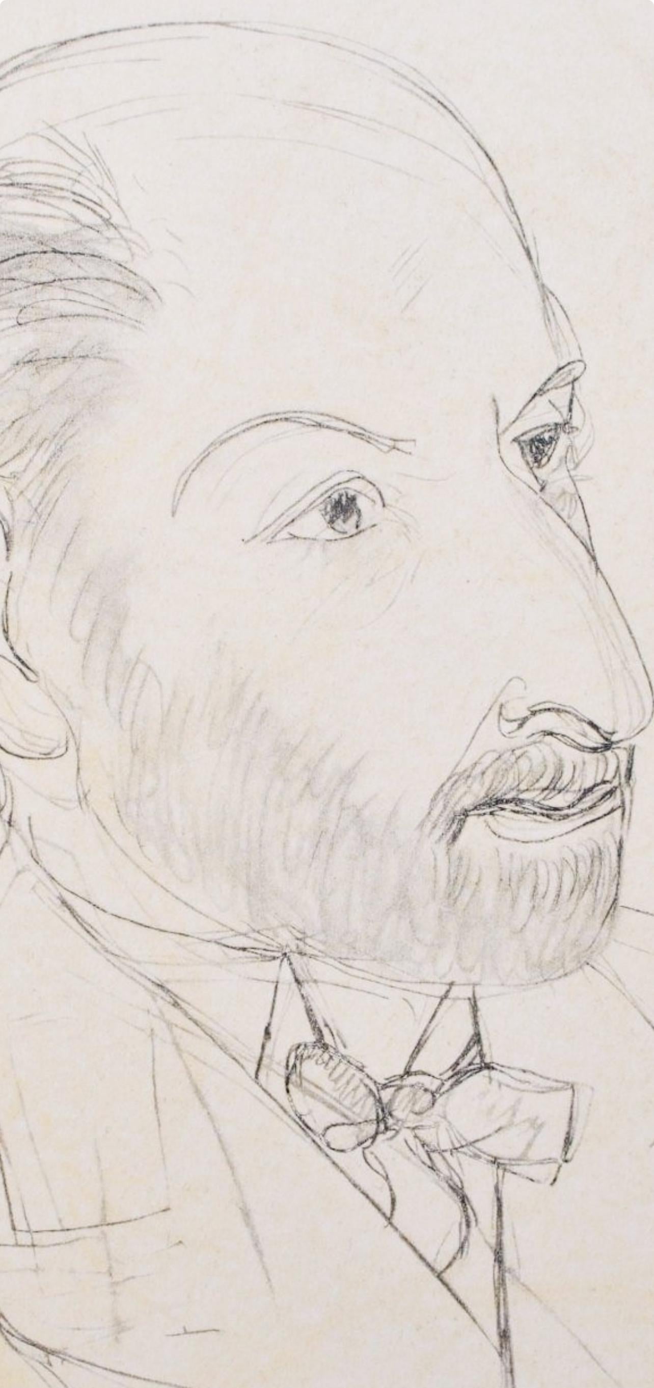Henri Matisse, Le Peintre Pallady, Portraits Par Henri Matisse, Hliogravure