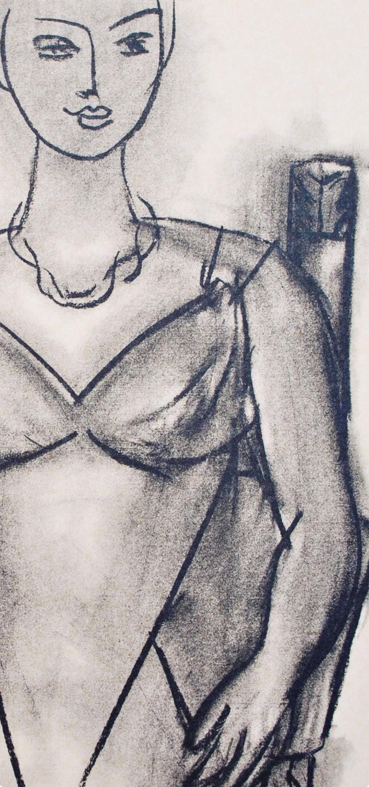 Henri Matisse, Mademoiselle M.A., Portraits Par Henri Matisse, Hliogravure