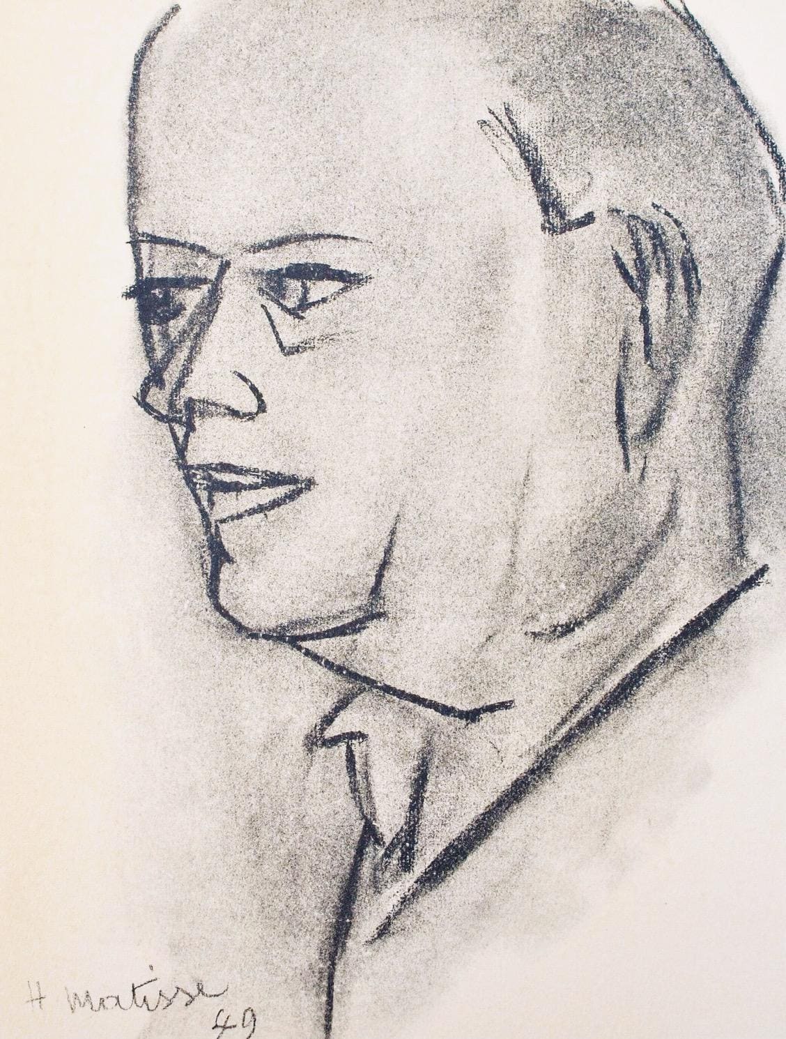 Henri Matisse, Professeur Ren Leriche, Portraits Par Henri Matisse, Hliogravure