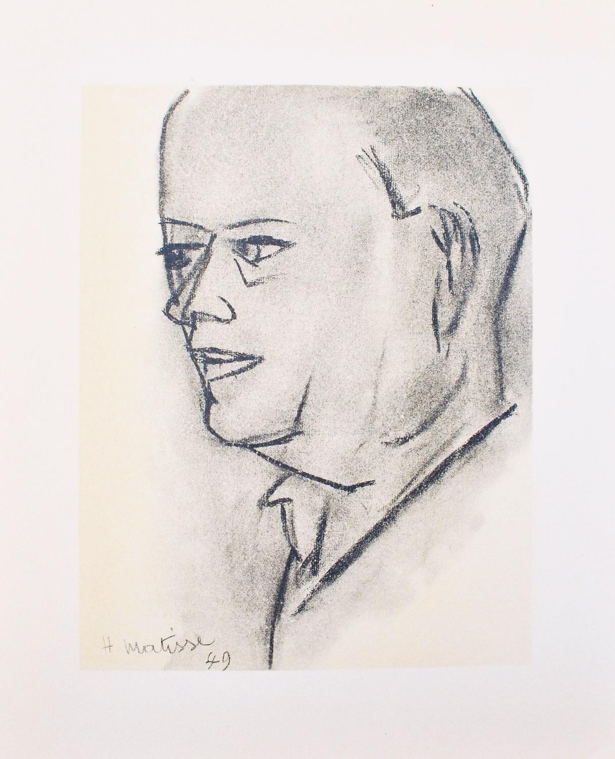 Henri Matisse, Professeur Ren Leriche, Portraits Par Henri Matisse, Hliogravure