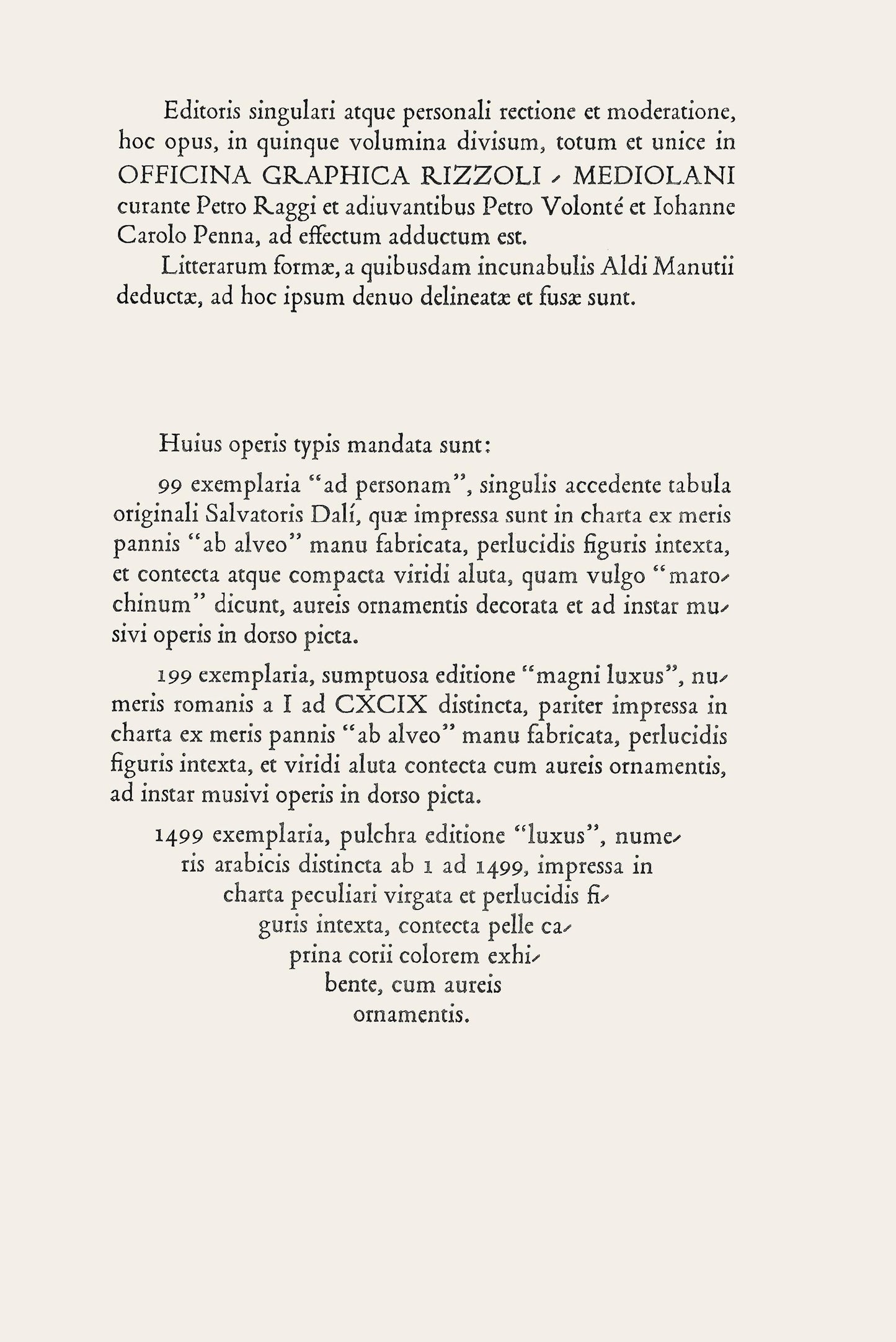 Salvador Dali, Composition (Michler/Lpsinger 1600; Field 69-3), Vi Tavole Dal Ciclo Della, Biblia