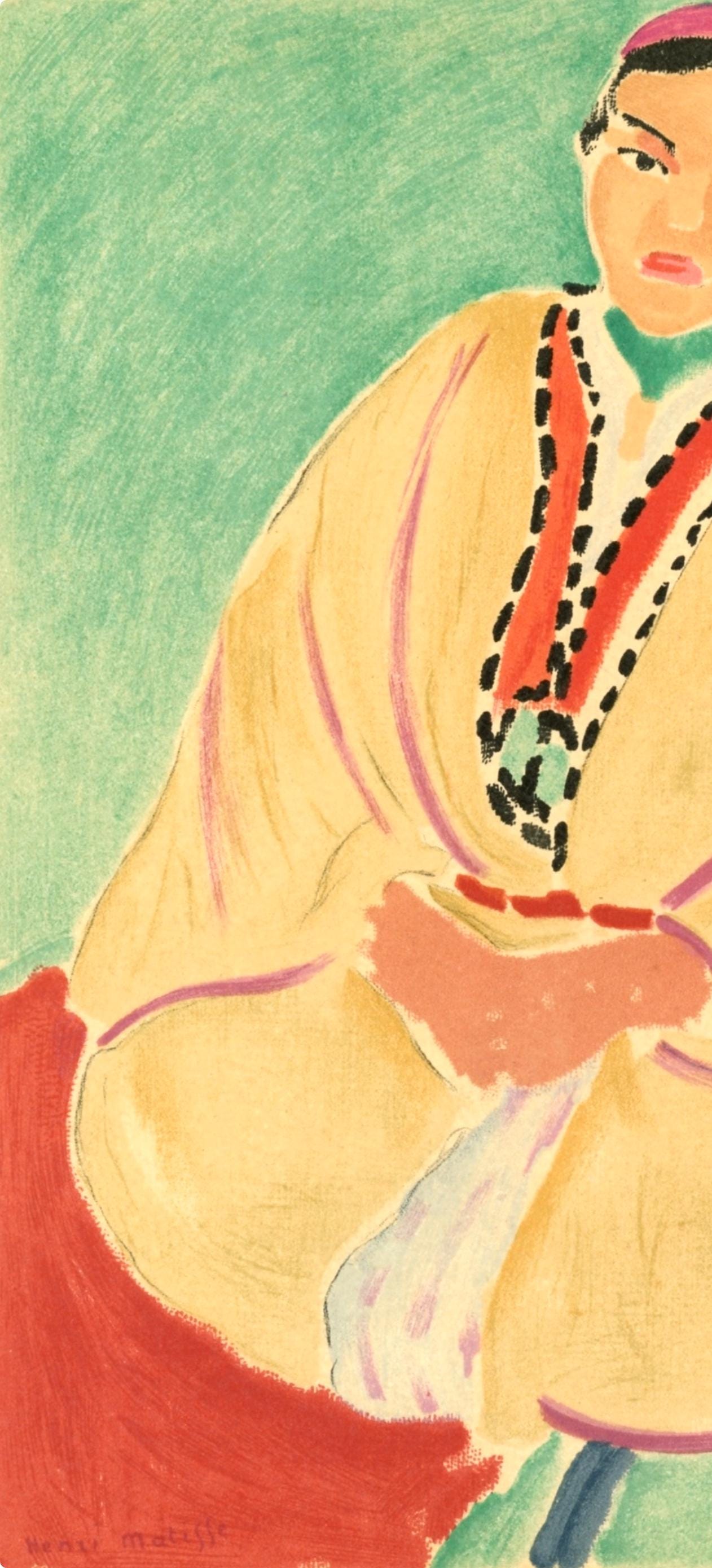 Henri Matisse, Zora, Portraits Par Henri Matisse, Lithograph