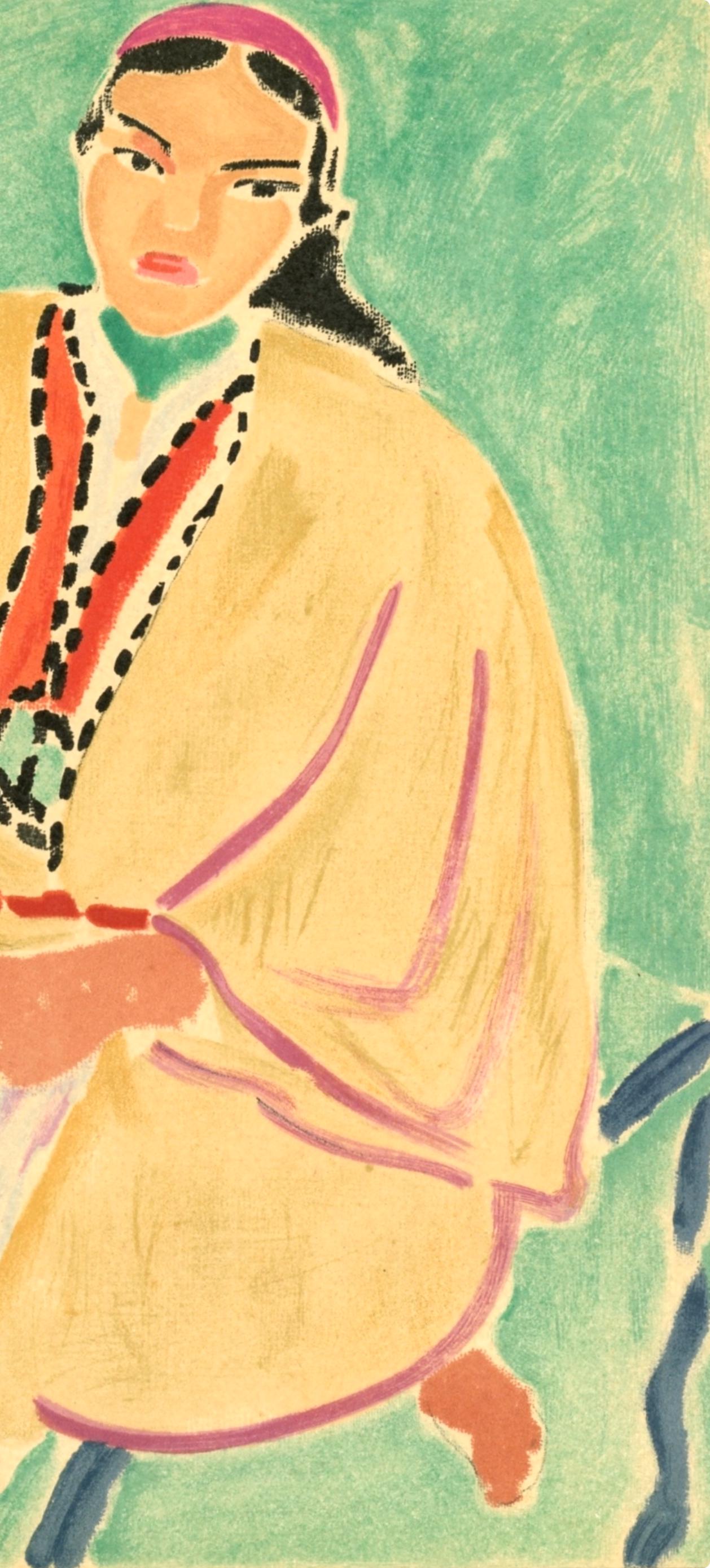 Henri Matisse, Zora, Portraits Par Henri Matisse, Lithograph