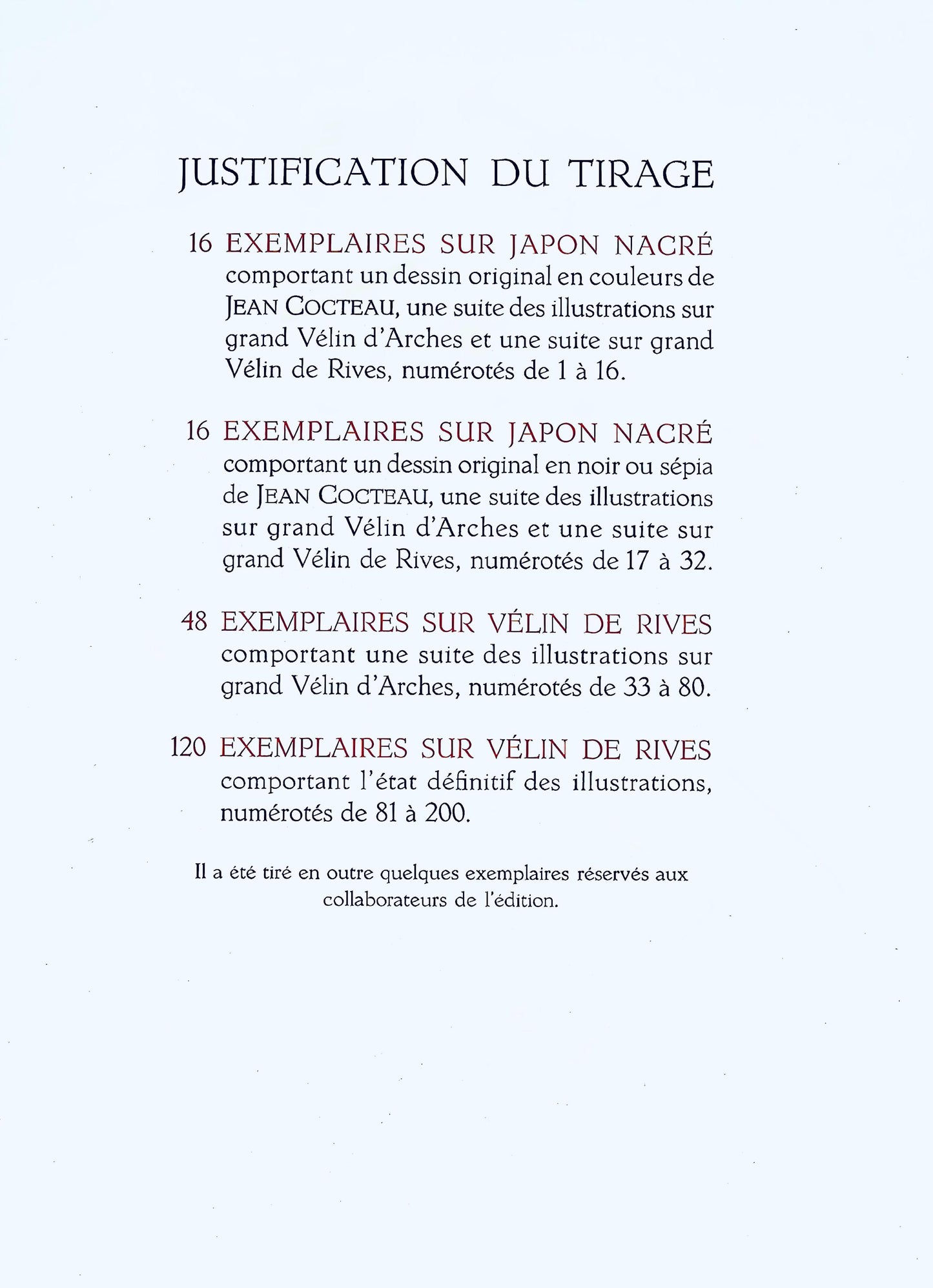 Jean Cocteau, Le Buisson Ardent, Taureaux, Lithographies De Jean Cocteau, Lithograph