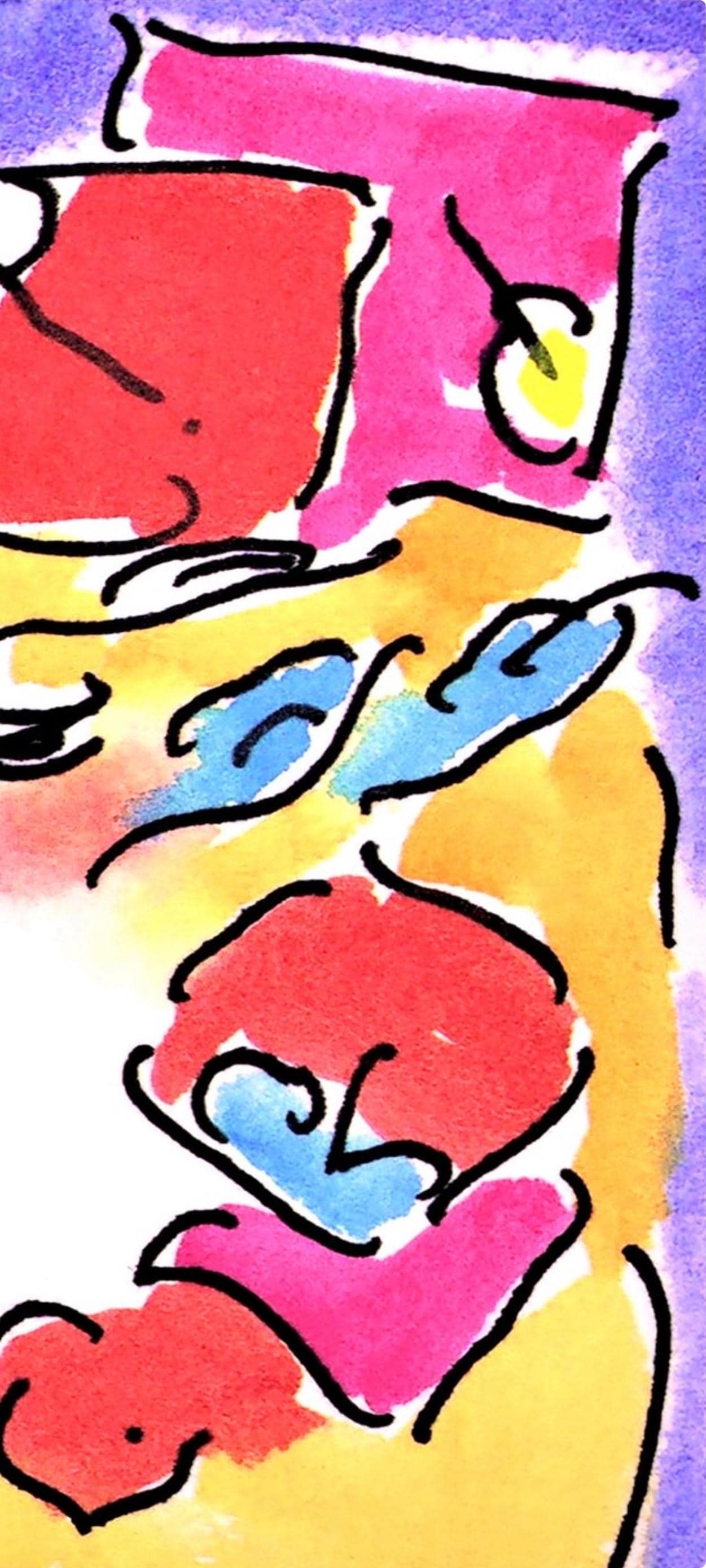 Peter Max, Profile Series I, Hand Signed, Official Lithograph