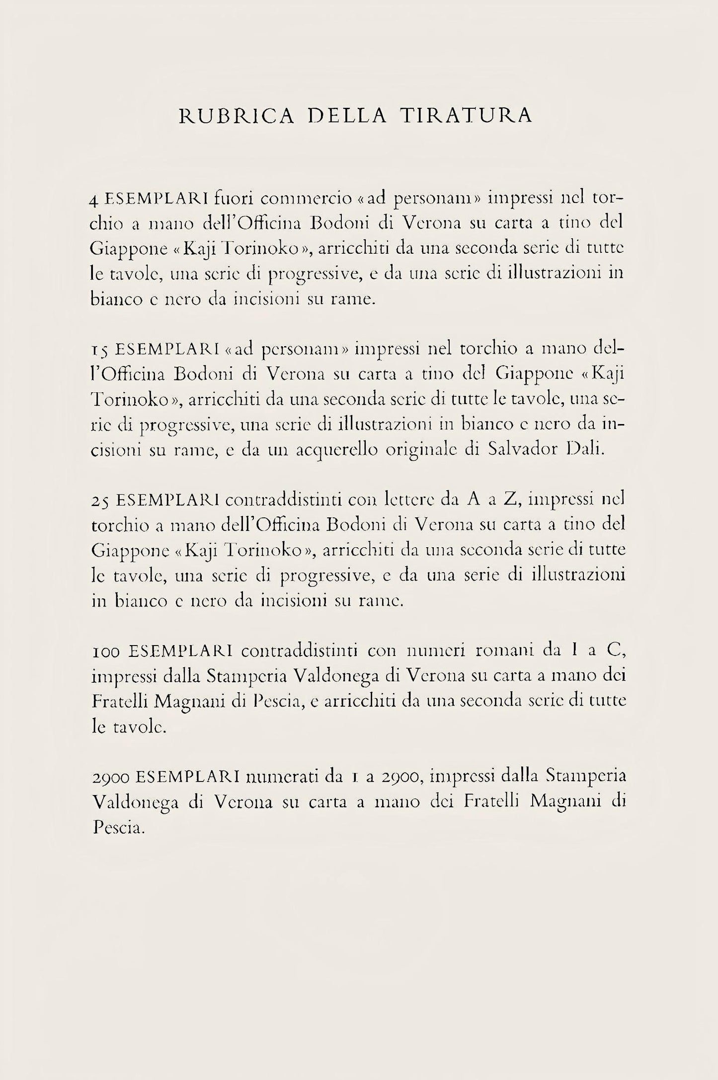 Salvador Dali, Paradiso Xxiii (Michler/Lpsinger 1039-1138; Field 189-200), La Divina Commedia,