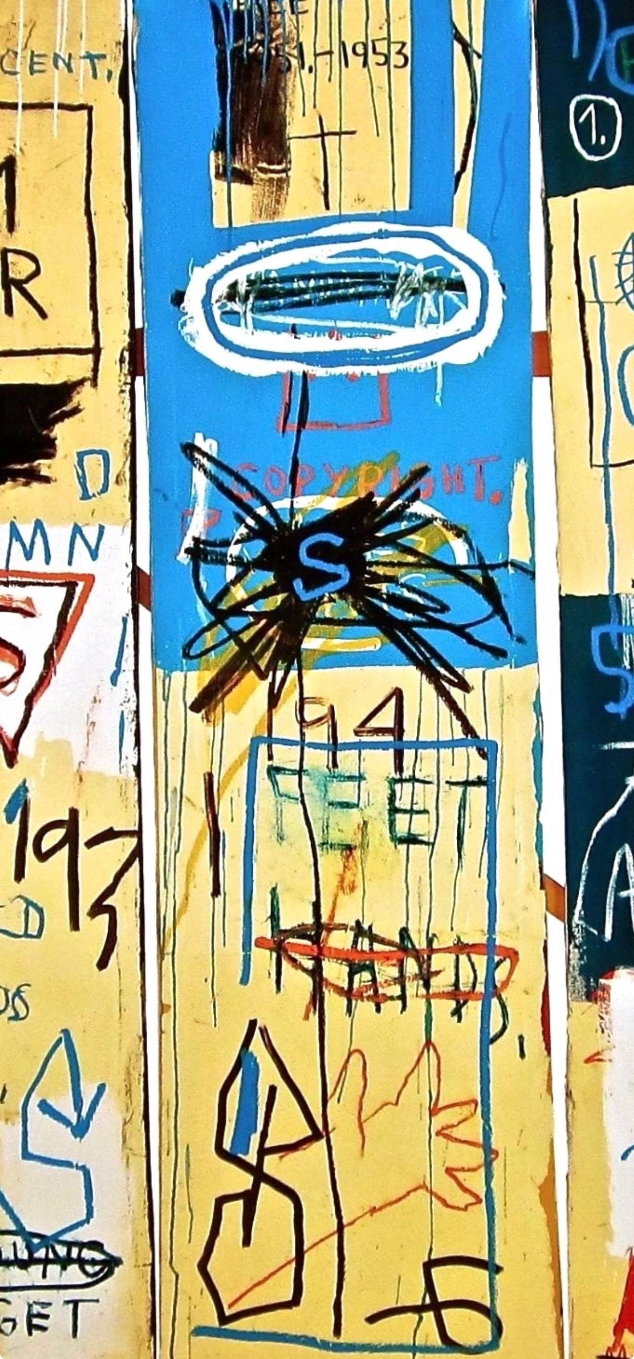 Jean-Michel Basquiat, Charles The First, Official Edition Archival Pigment Print