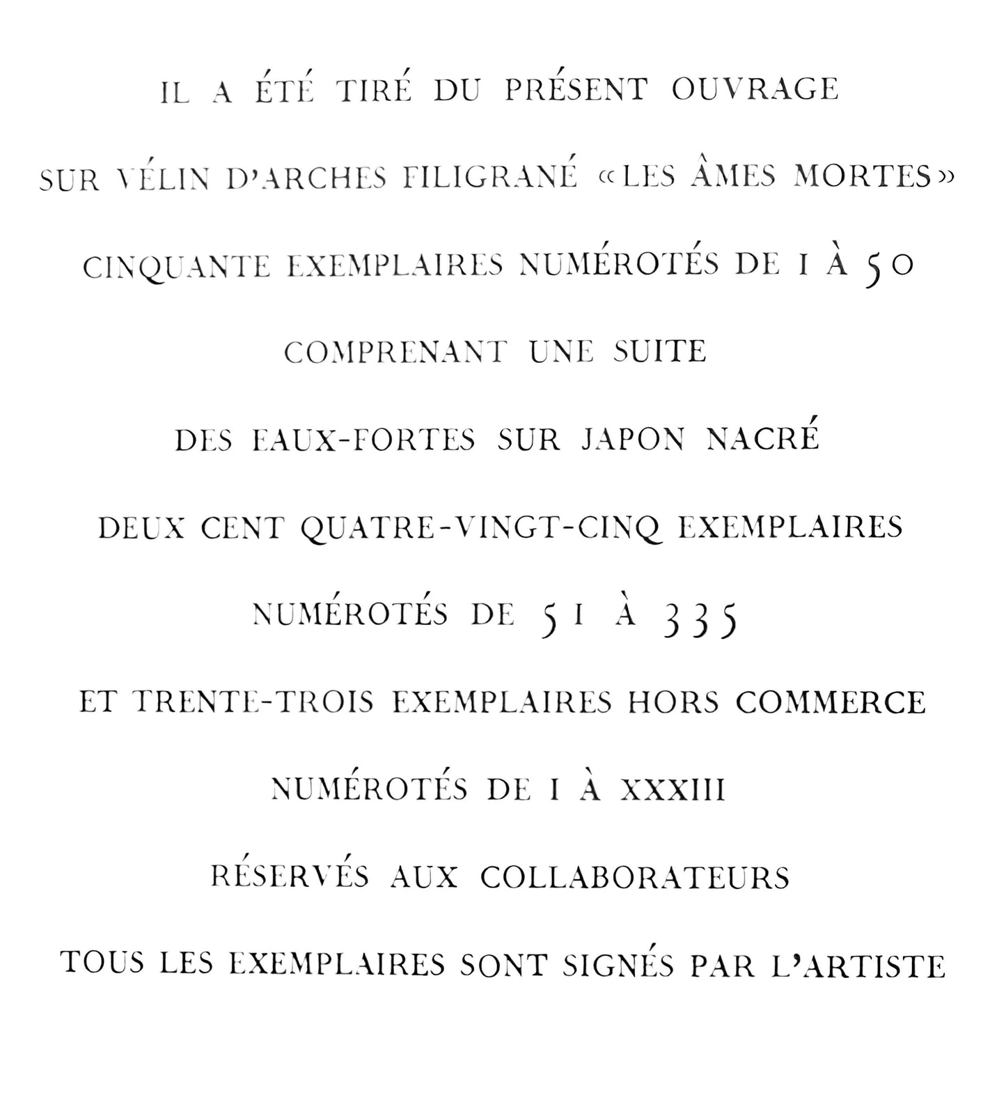 Marc Chagall, A la barrire de la ville (Cramer 17), Nicolas Gogol, Les Ames mortes, Etching,