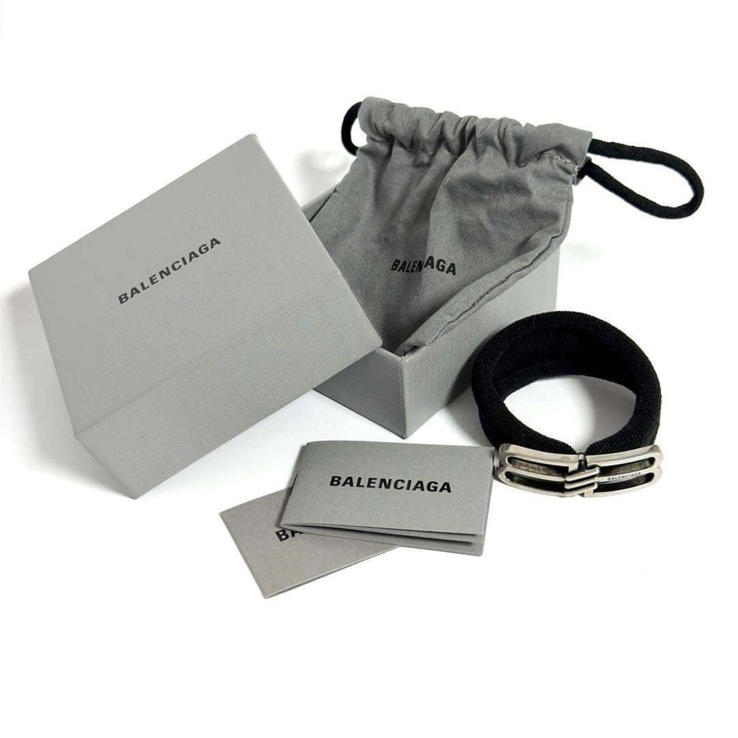 Metal hair tie by Balenciaga