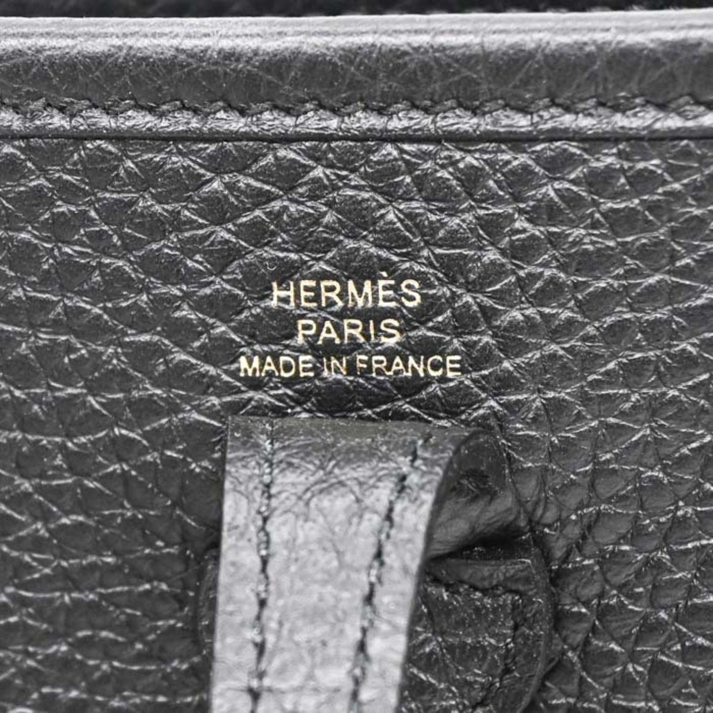 Hermes Shoulder Bag Taurillon Clemence Leather
