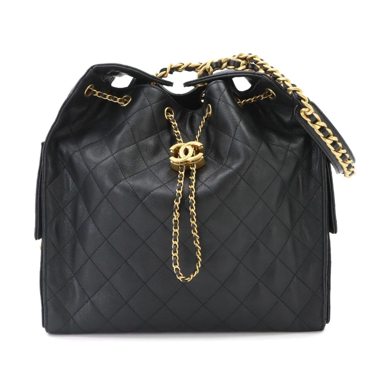 CHANEL Handbag Shoulder Bag Grained Calfskin