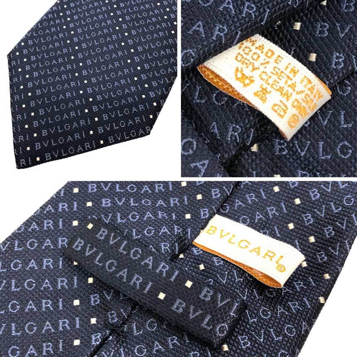 Silk cravat by Bvlgari
