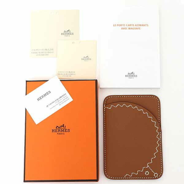 Card case leather by Hermes