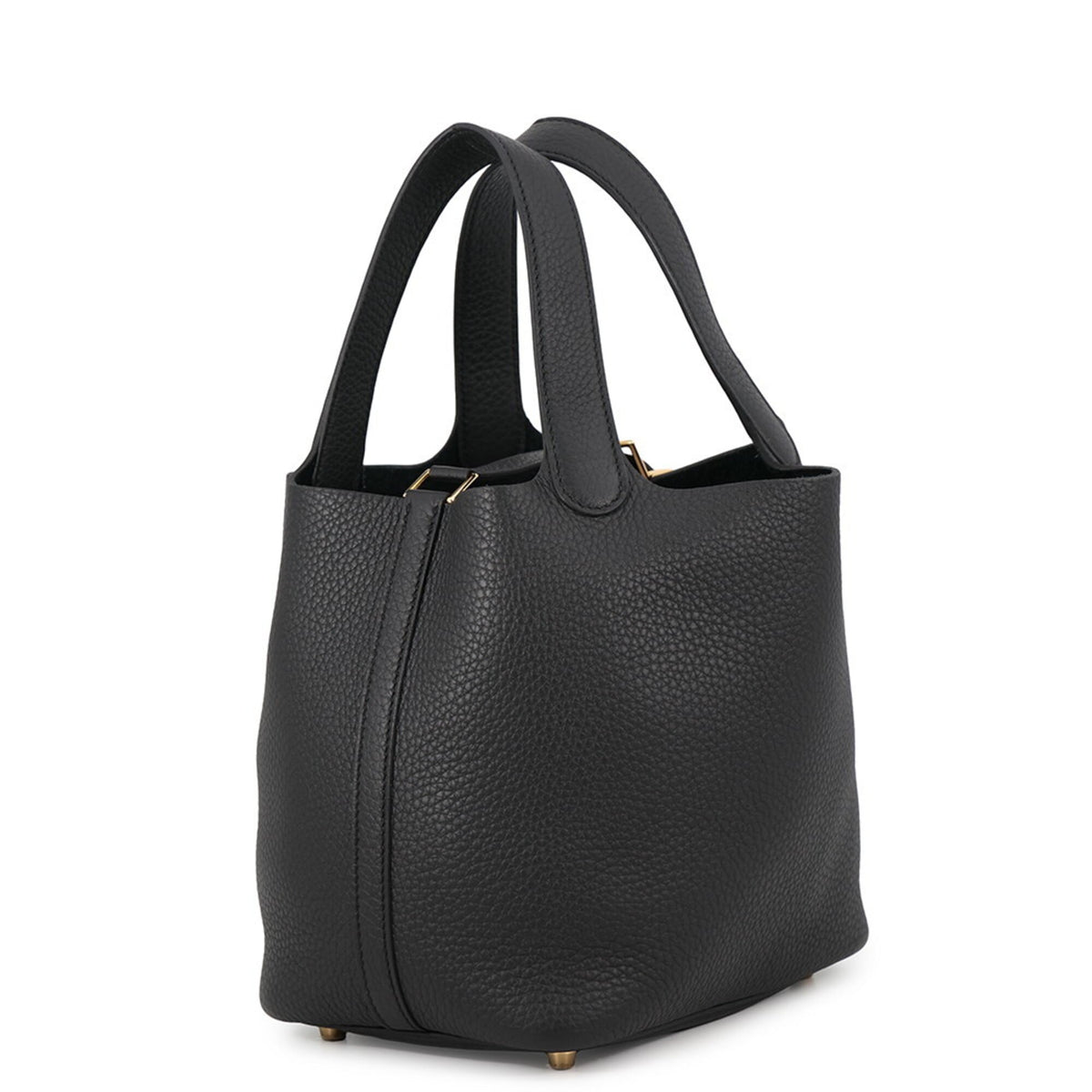 HERMES Handbag Taurillon Clemence Leather