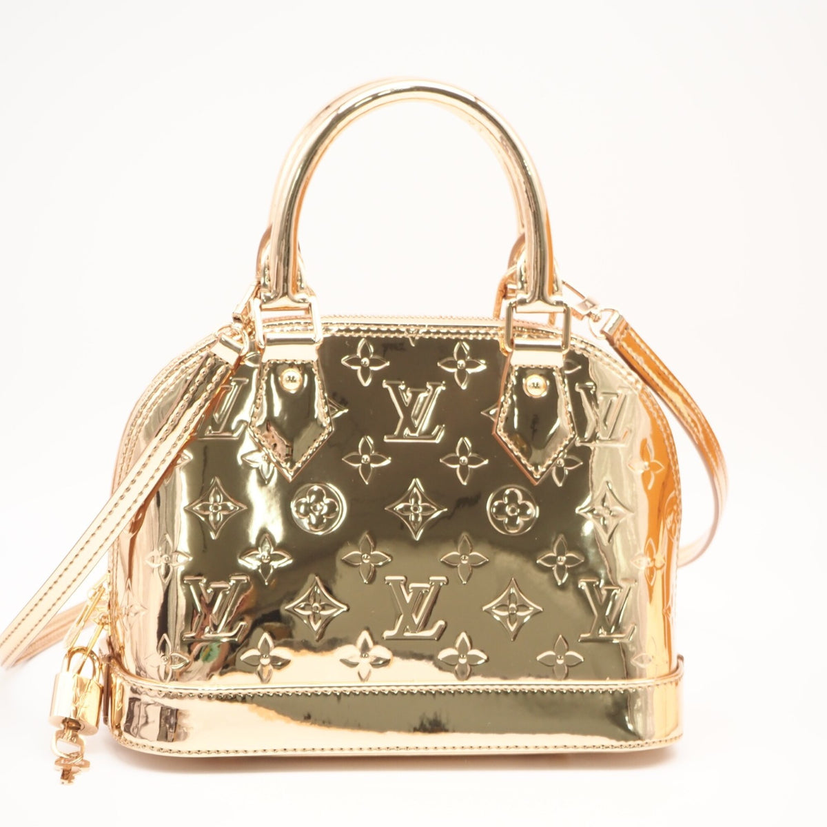LOUIS VUITTON Handbag Coated Canvas