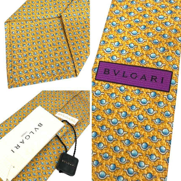 Silk cravat by Bvlgari