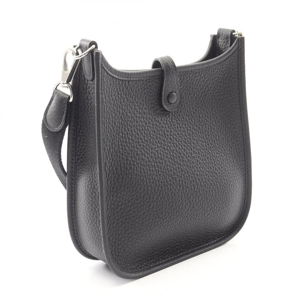 Hermes Shoulder Bag Clemence Taurillon Leather