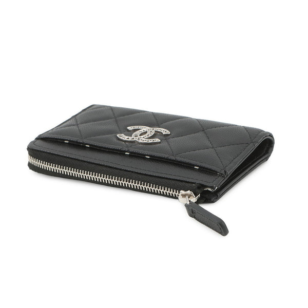 Calfskin Grained Business Case Card Chanel