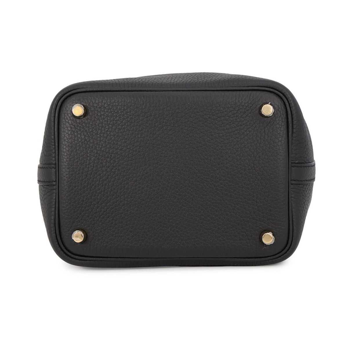 HERMES Handbag Taurillon Clemence Leather