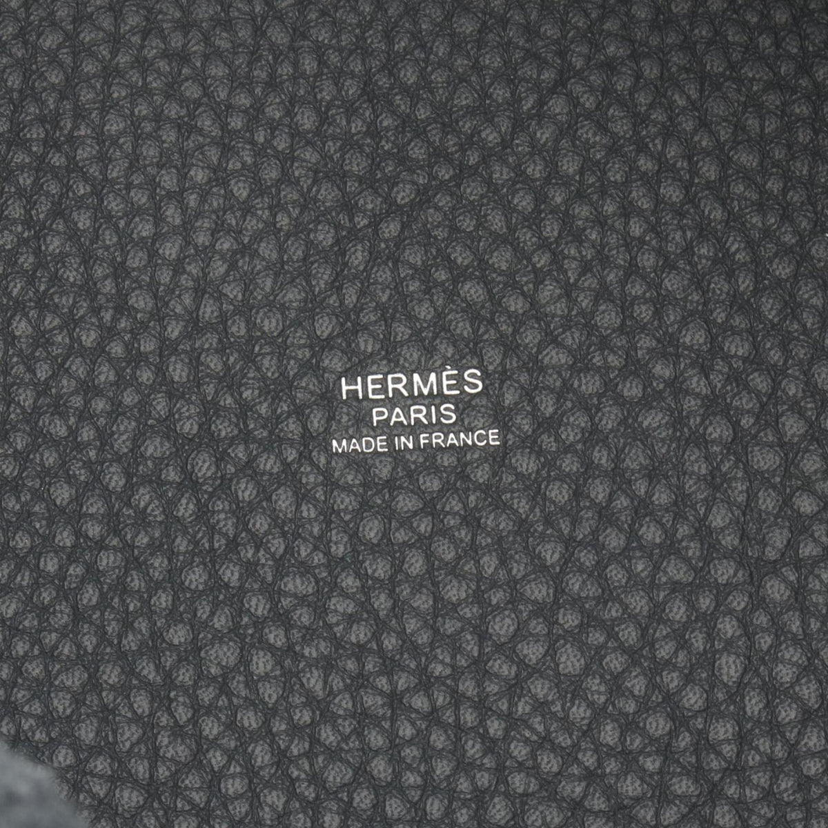 HERMES Handbag Taurillon Clemence Leather