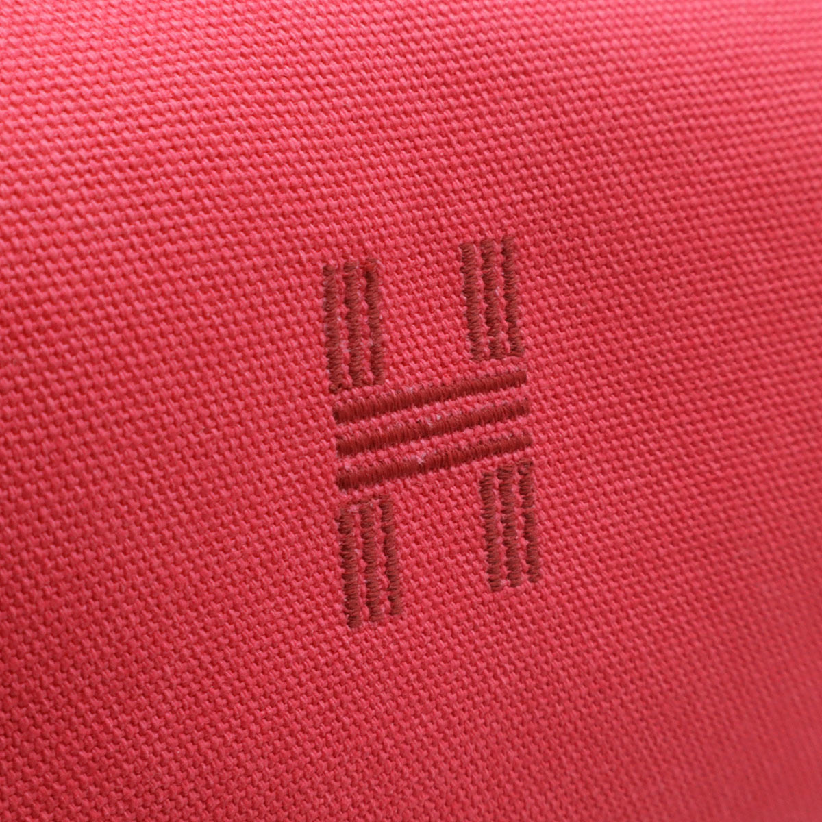 HERMES Handbag Pouch Canvas